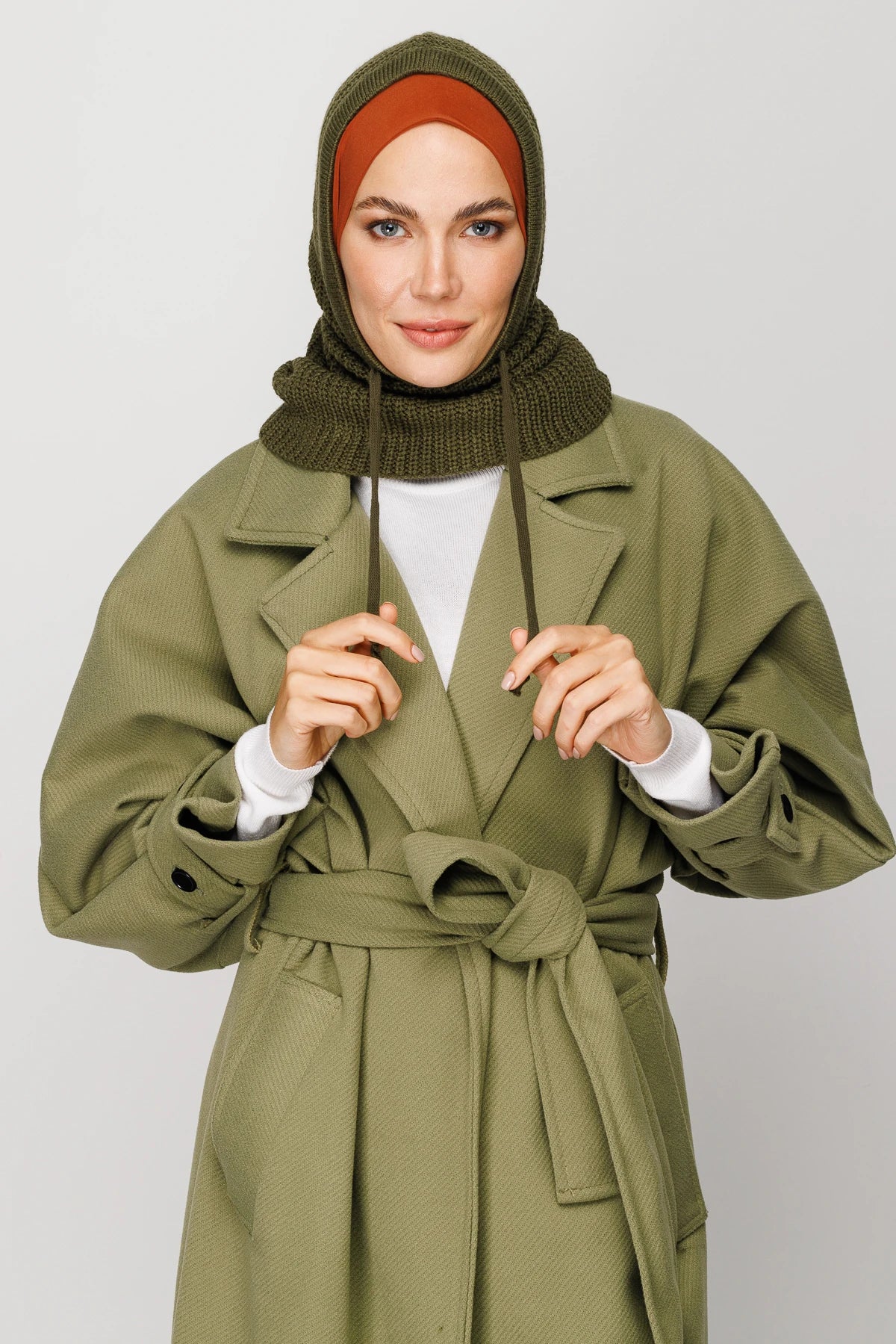 Balaclava Triko Başlık