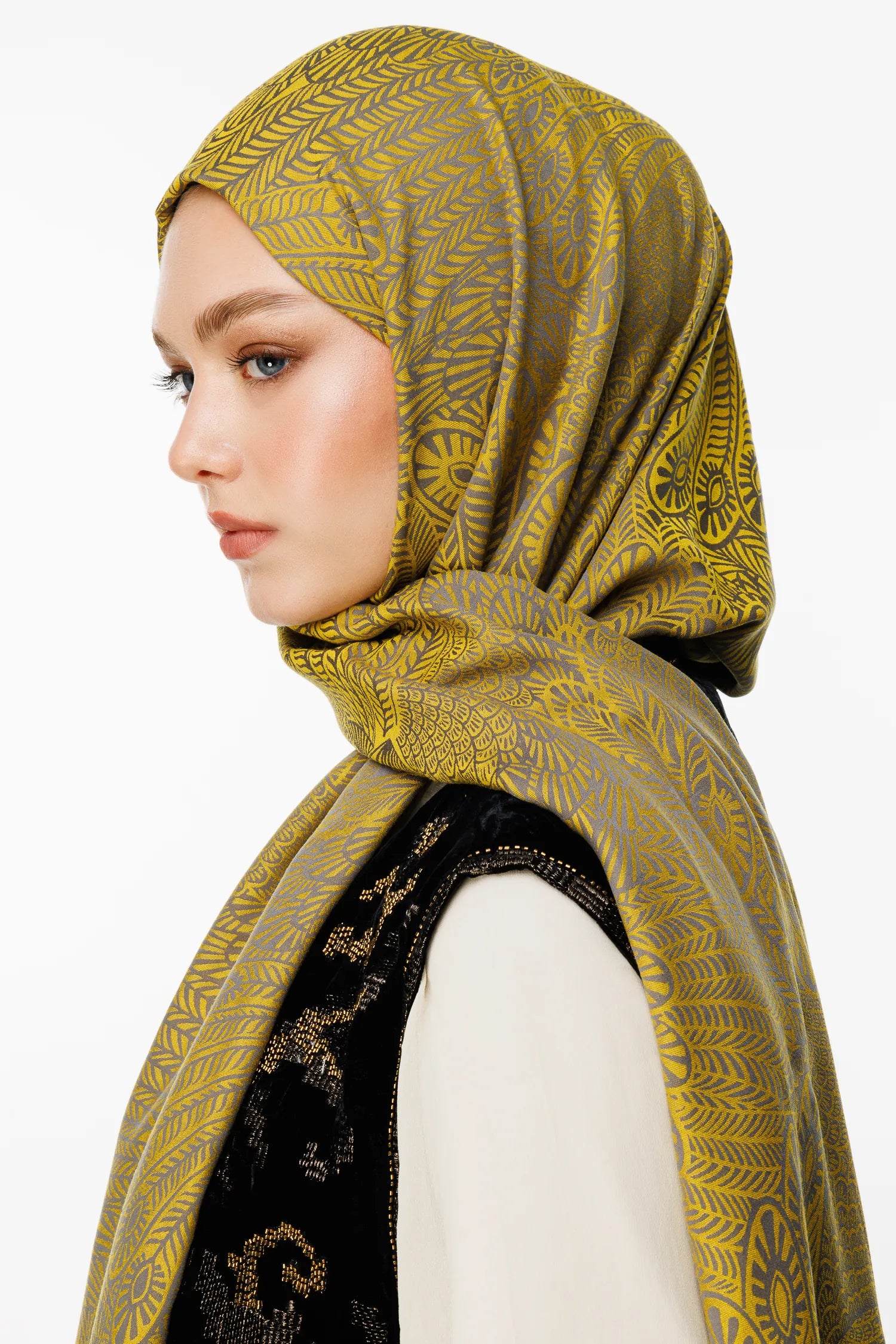 Mayra Desen Çift Taraflı Şal