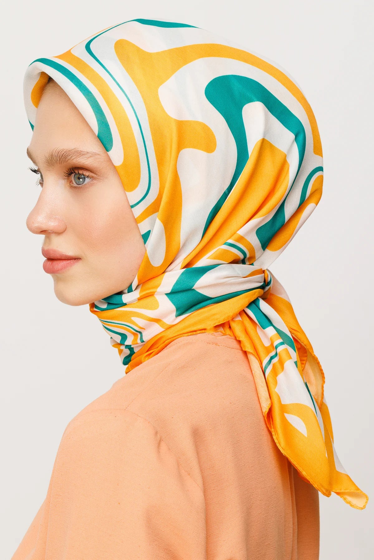 Mira Desen Dijital Soft Eşarp