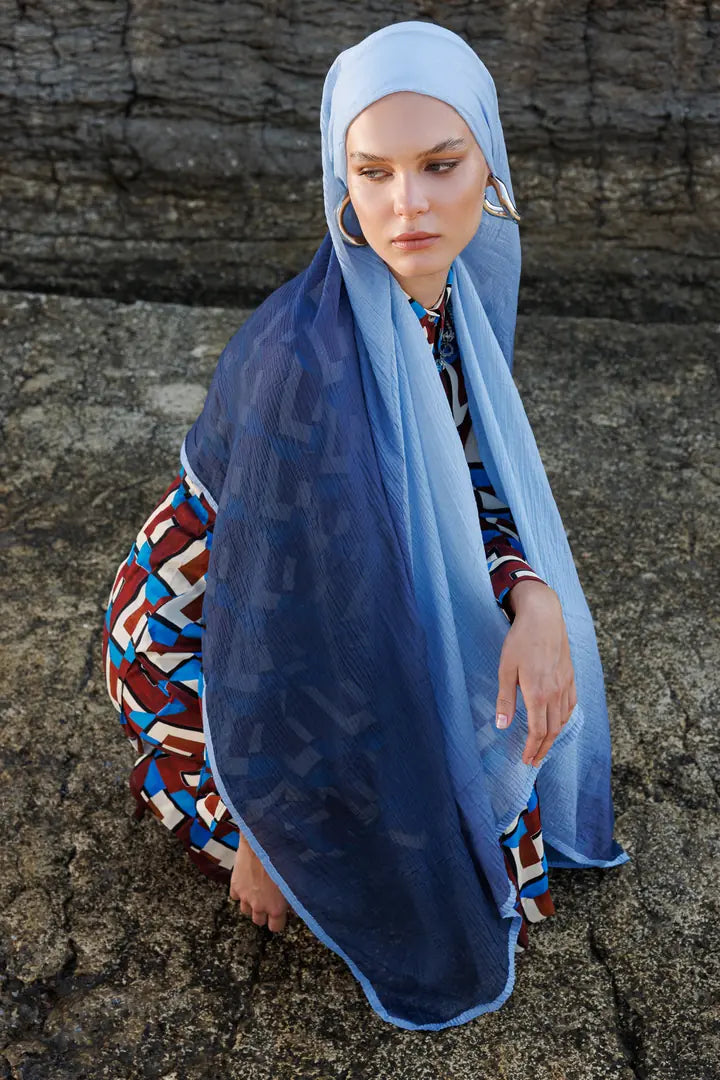 Degrade Müslin Şal