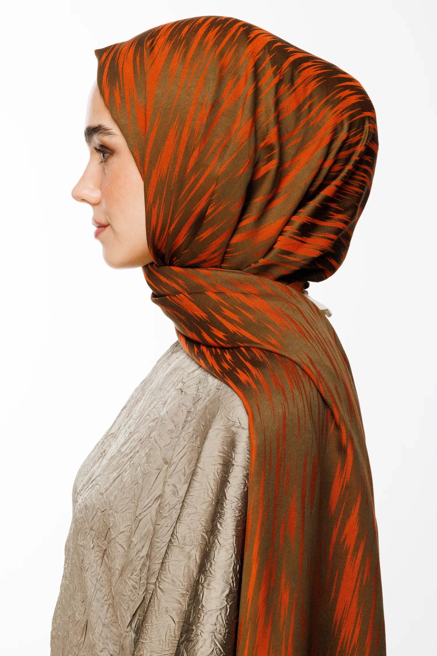 Selis Desen Çift Taraflı Şal