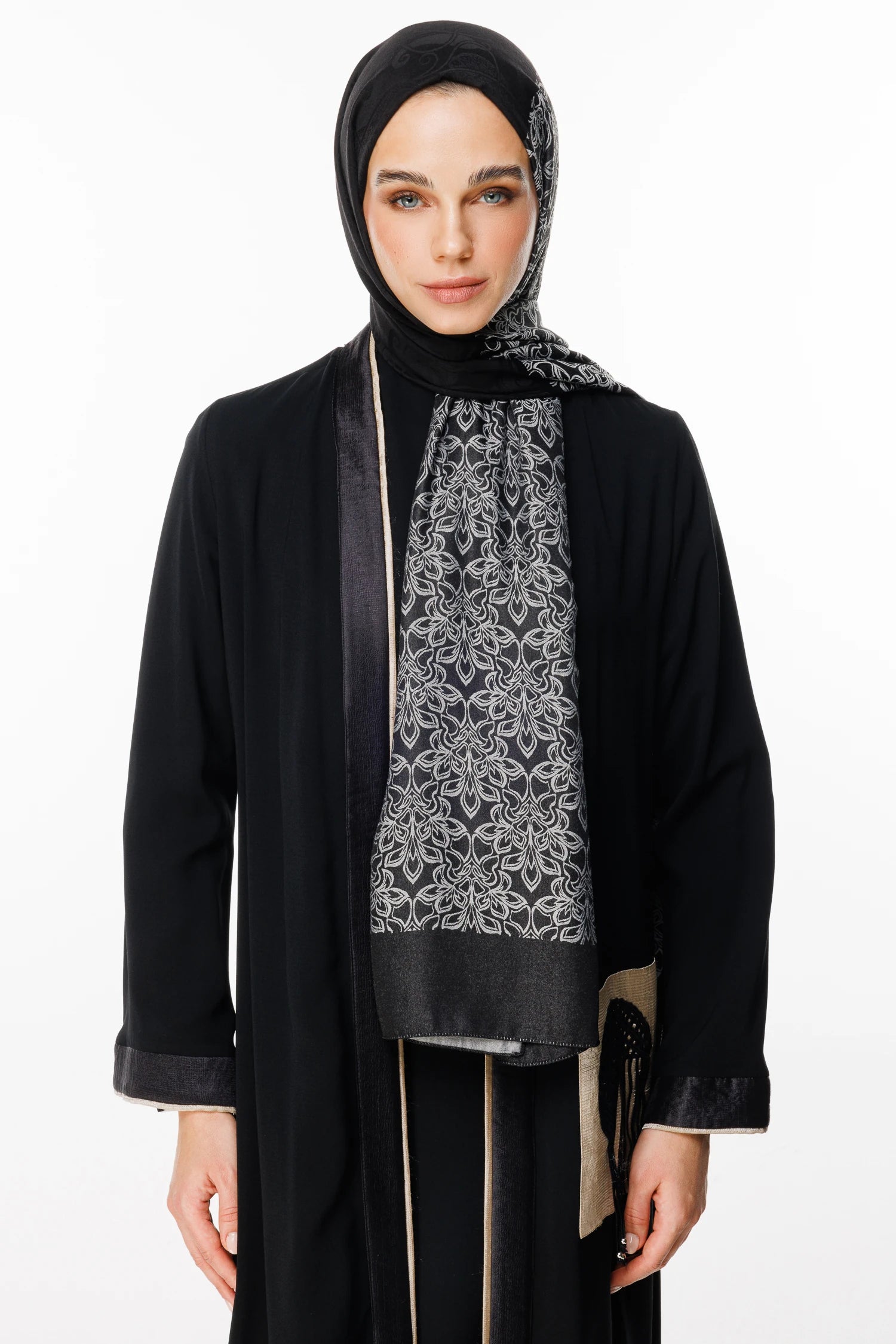 Nora Desen Çift Taraflı Şal