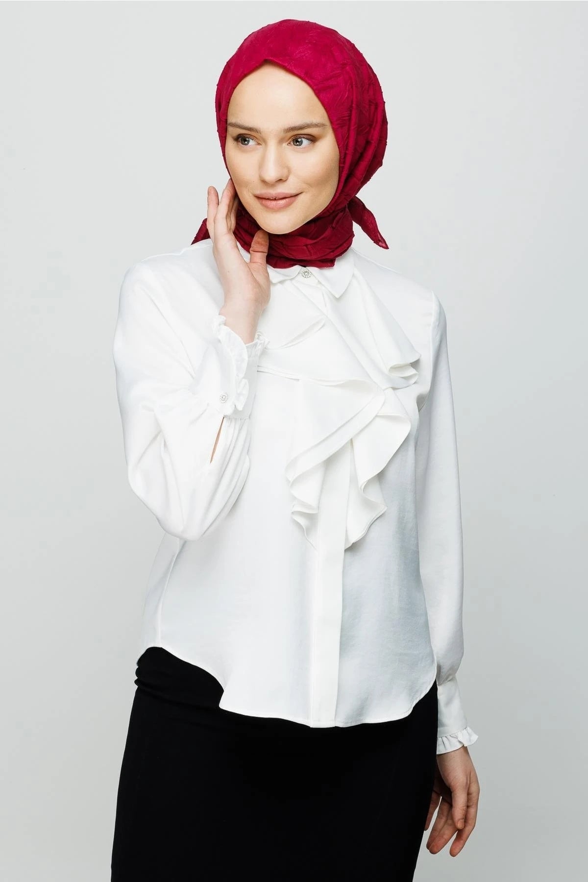 Piliseli Bambu Eşarp