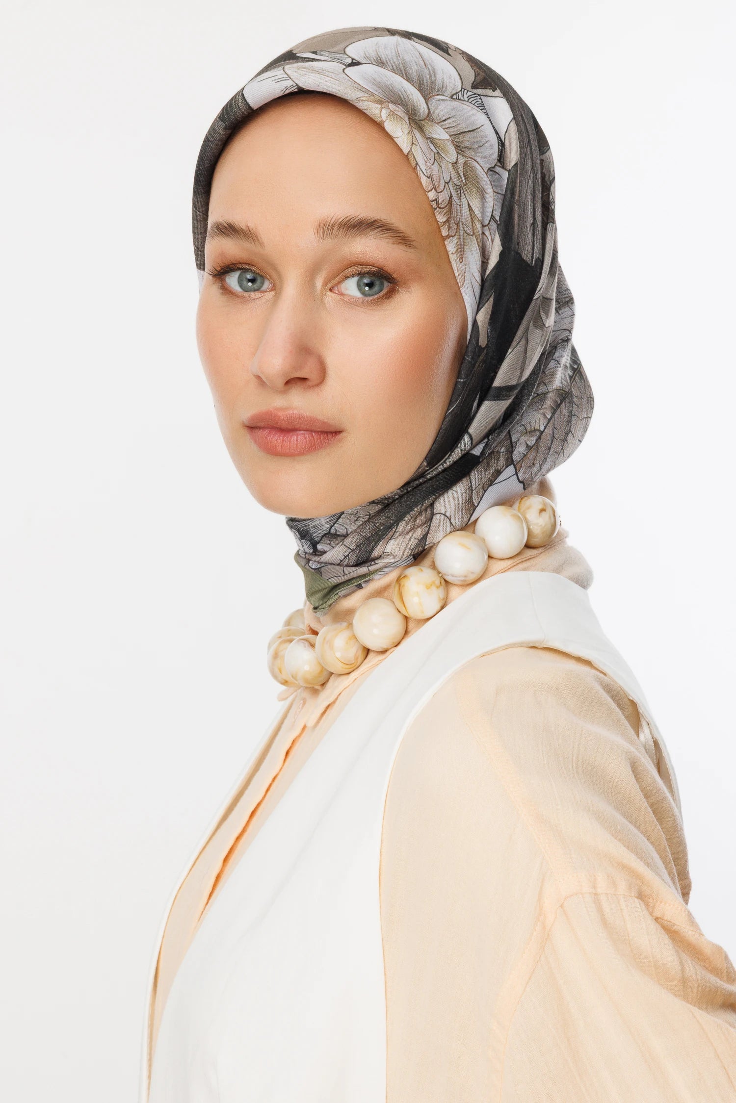 Floren Desen Pamuk Eşarp