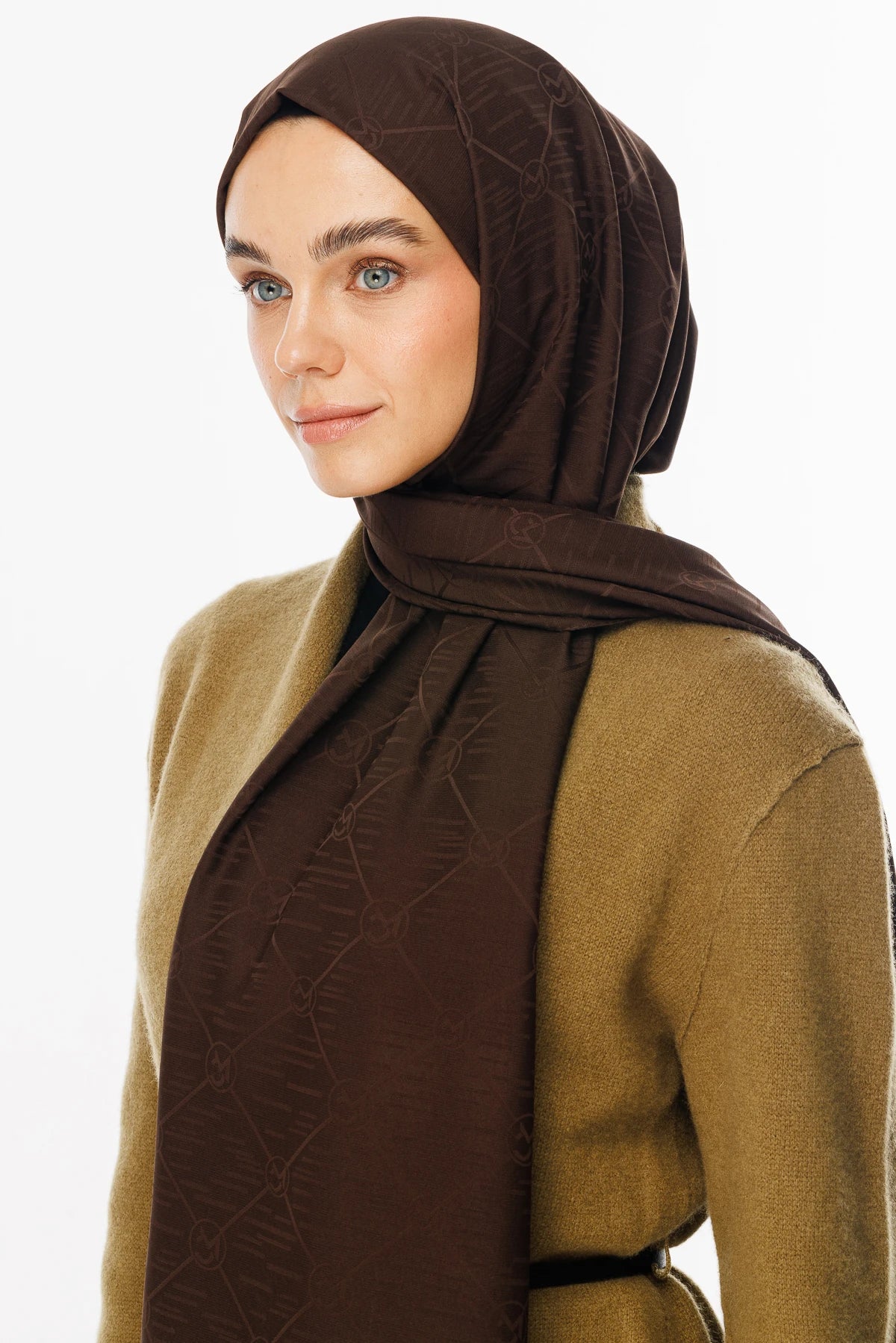 Moon Is Desen Jakar Şal