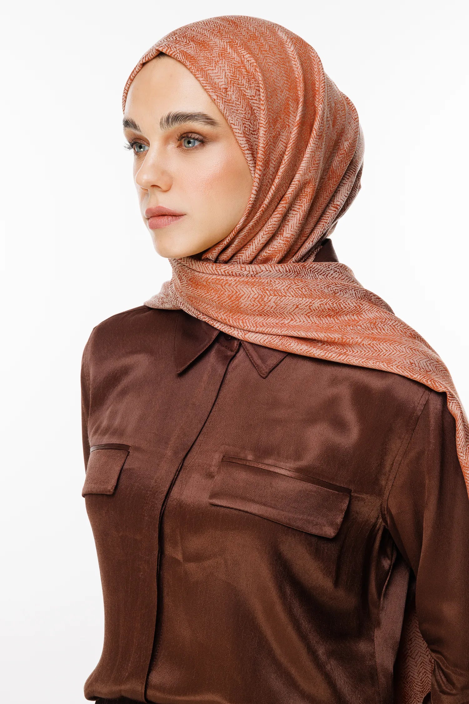 Sahra Desen Çift Taraflı Şal