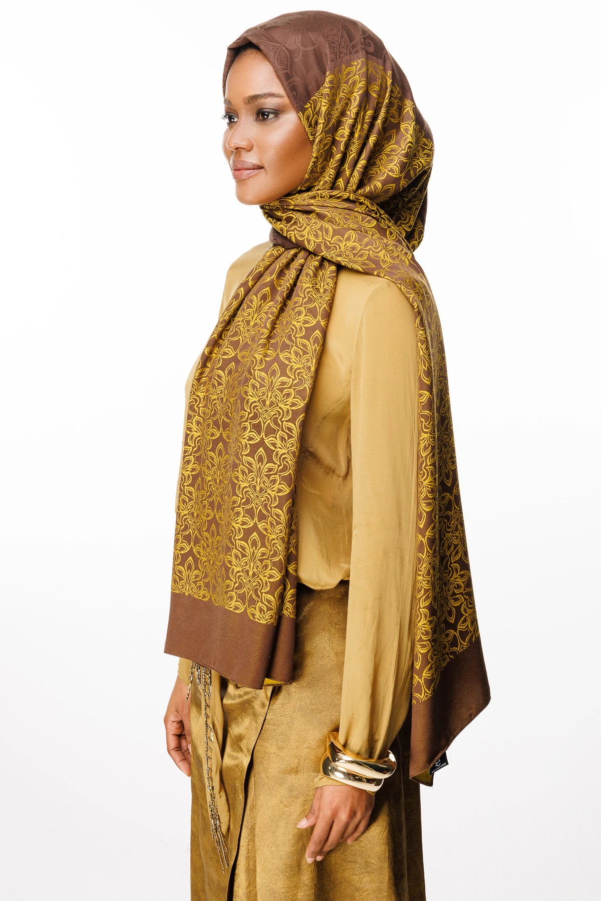 Nora Desen Çift Taraflı Şal