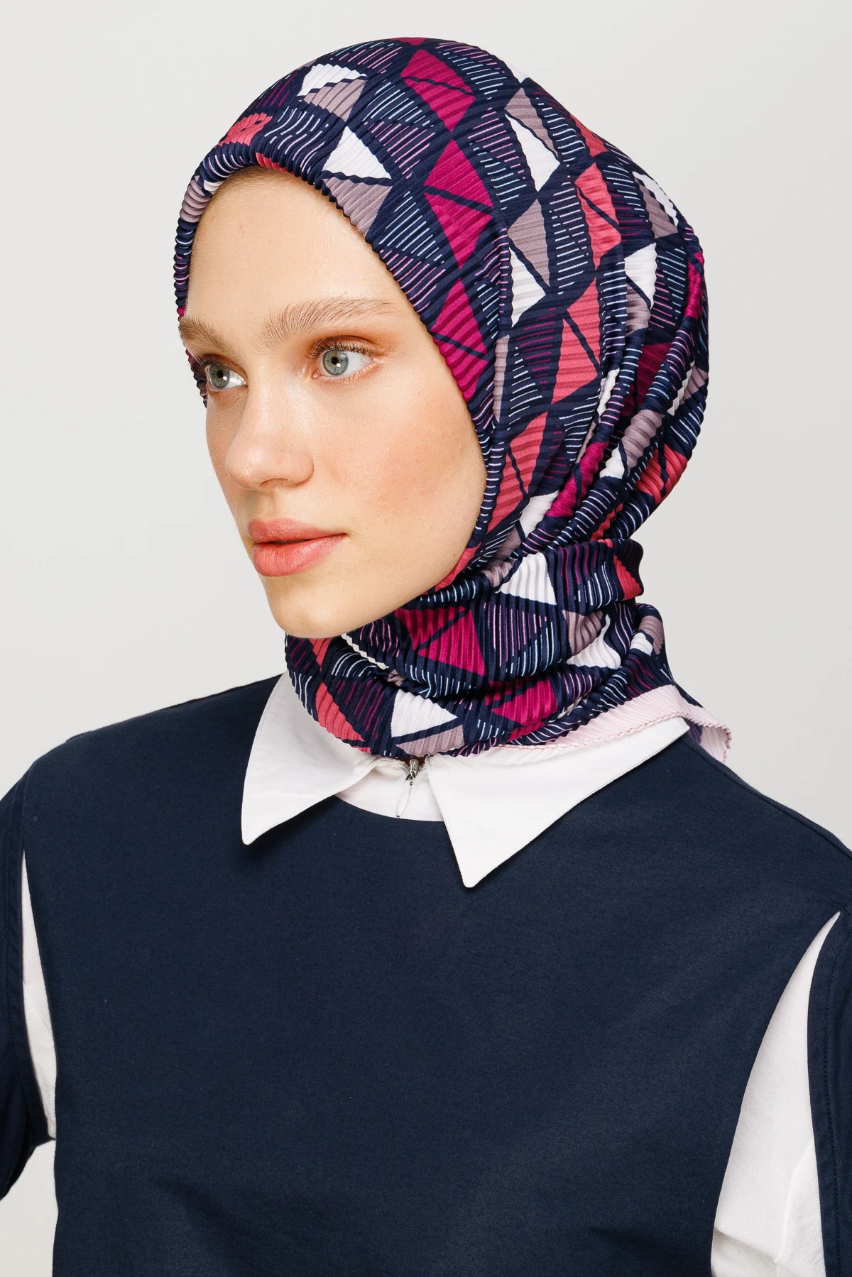 Prizma Desen Pilise Eşarp