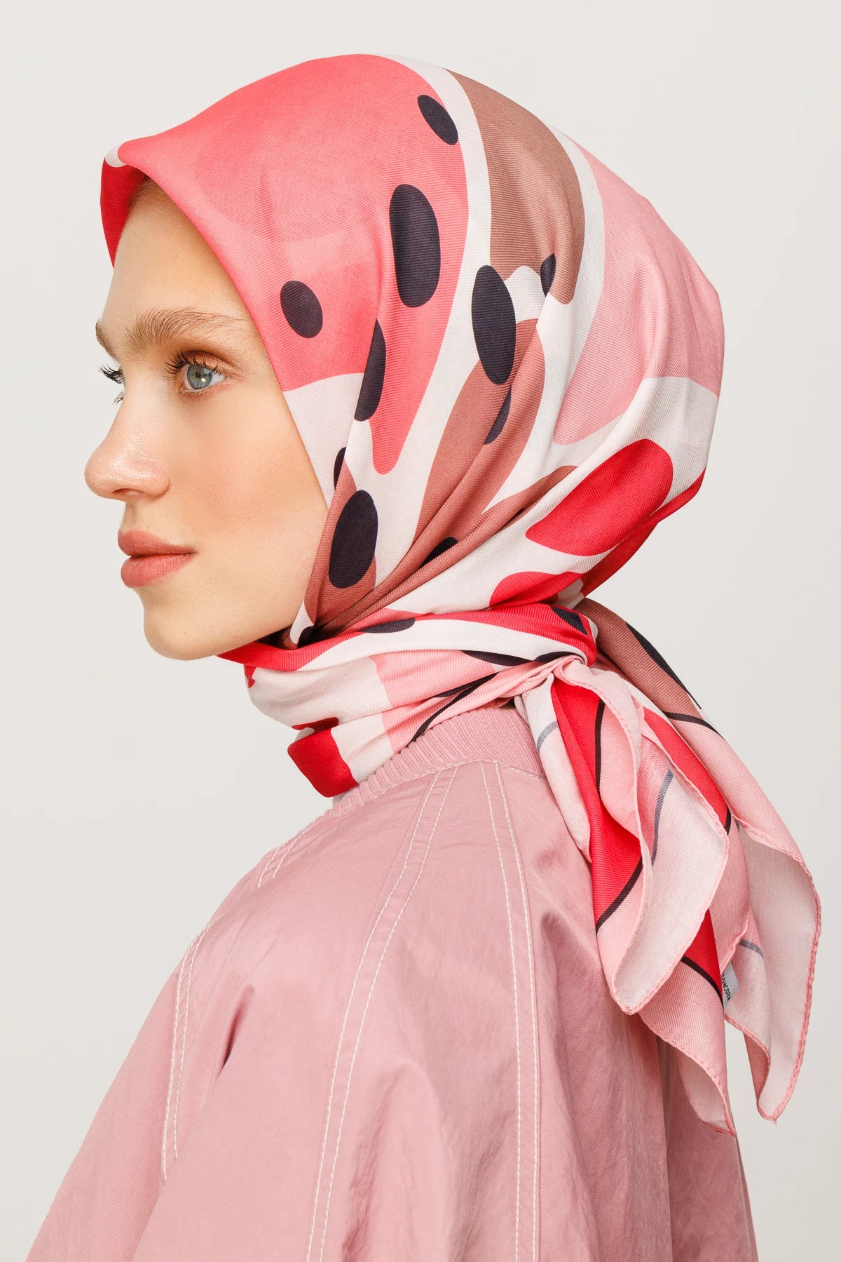 Bloom Desen Dijital Soft Eşarp