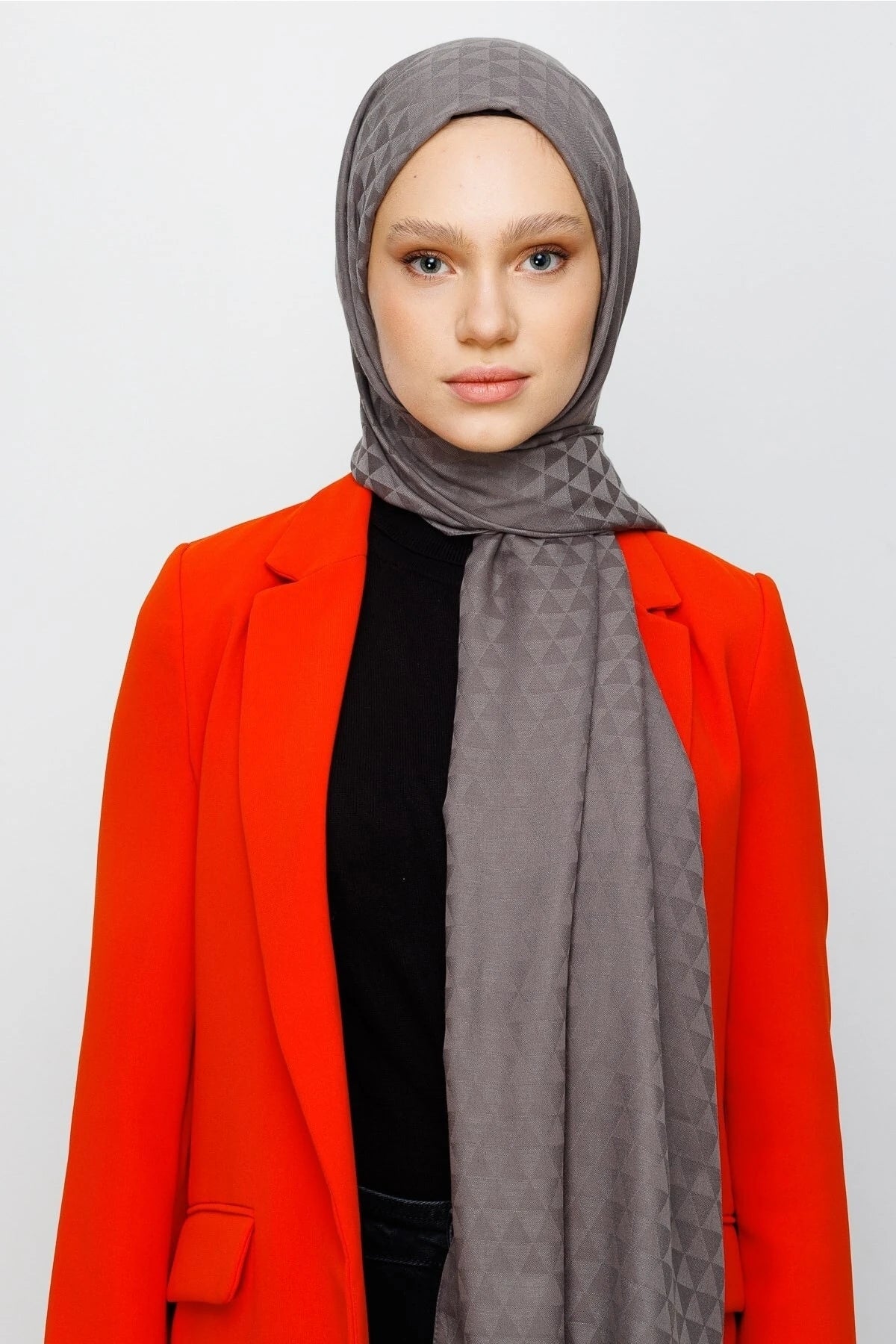 Prizma Desen Pamuk Jakar Şal