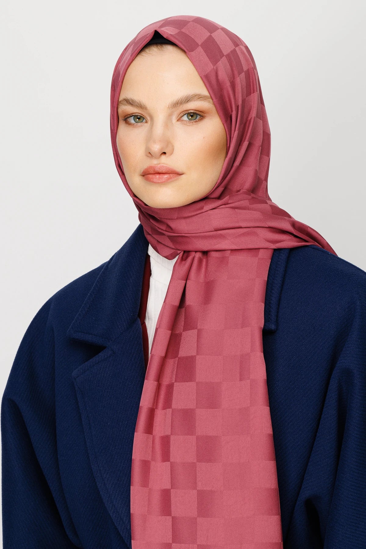 Dama Desen İpeksi Jakar Şal