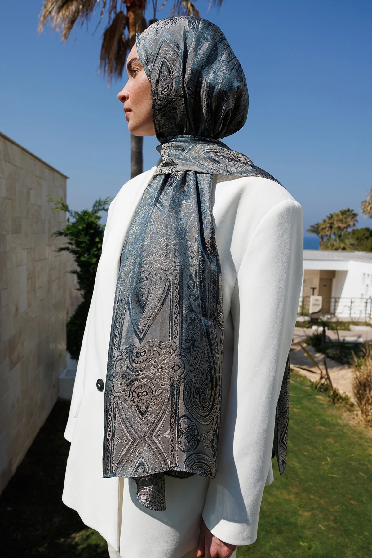 Liva Desen Shine Line Şal