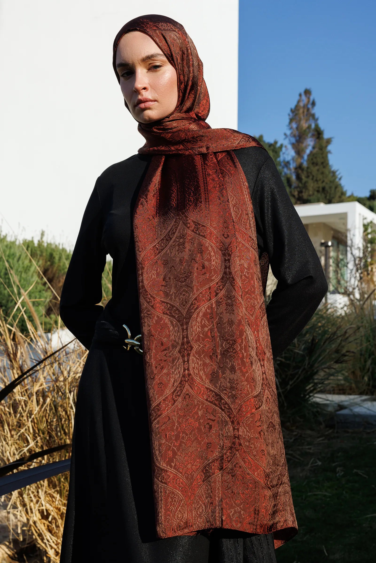 Soler Desen Shine Line Şal