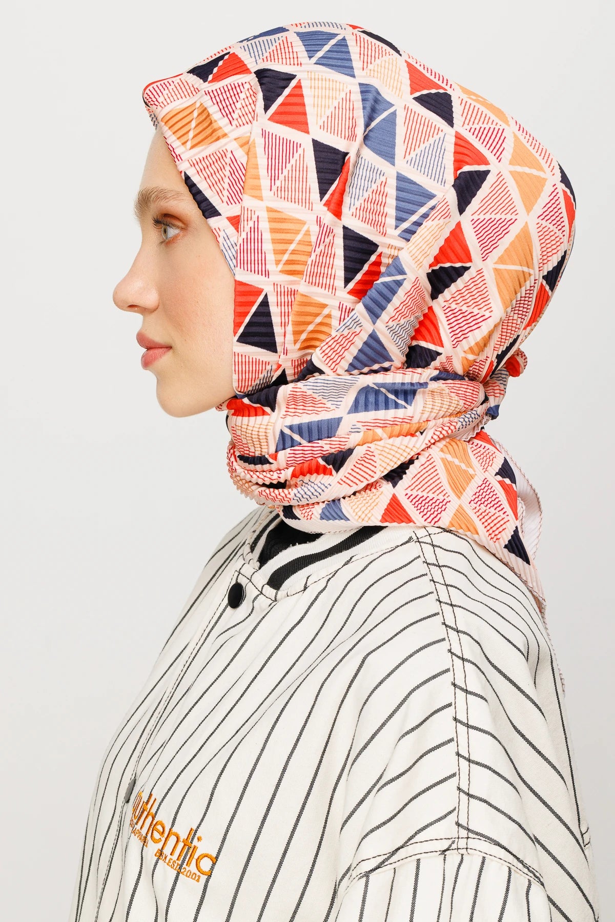 Prizma Desen Pilise Eşarp