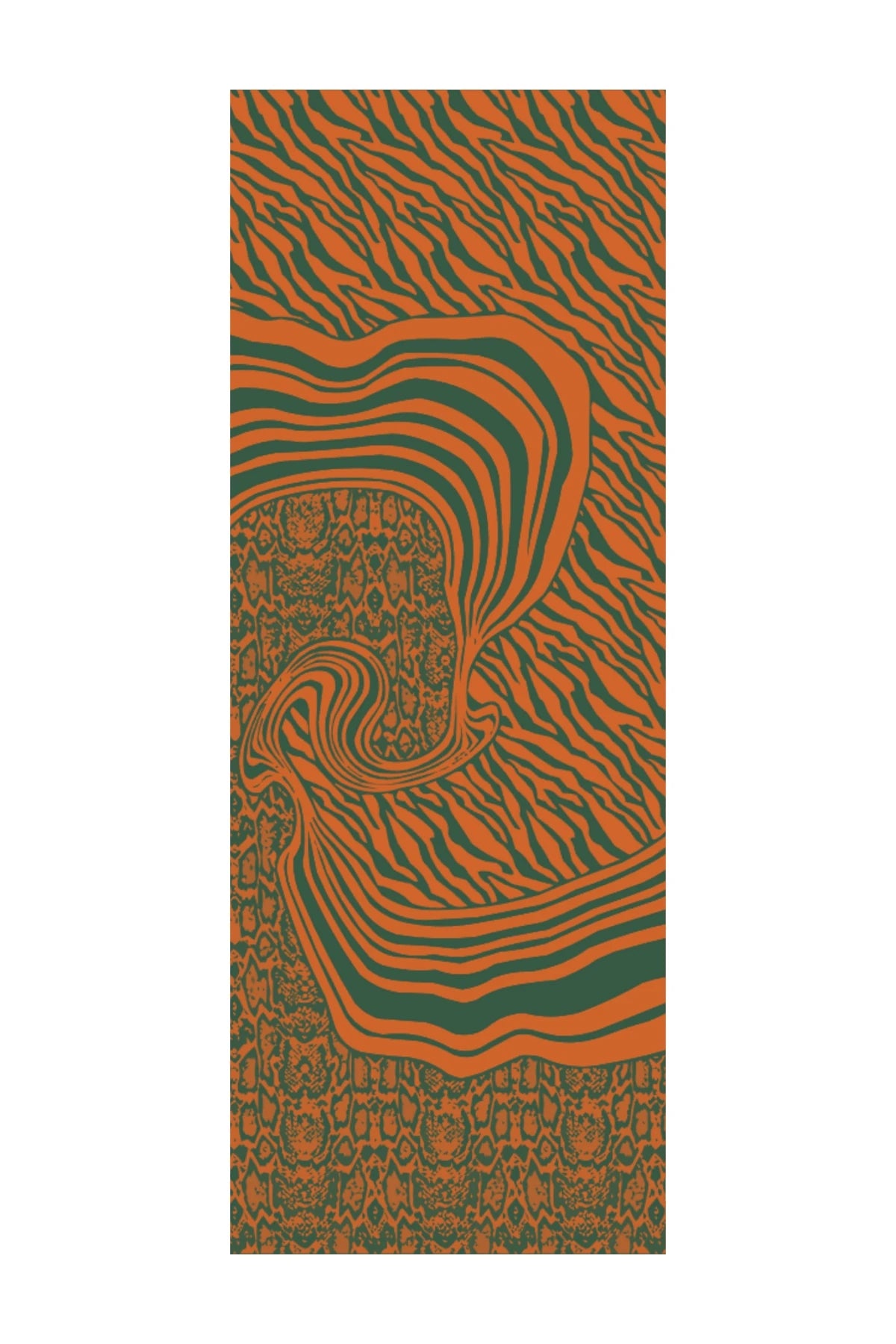 Riad Desen Çift Taraflı Şal