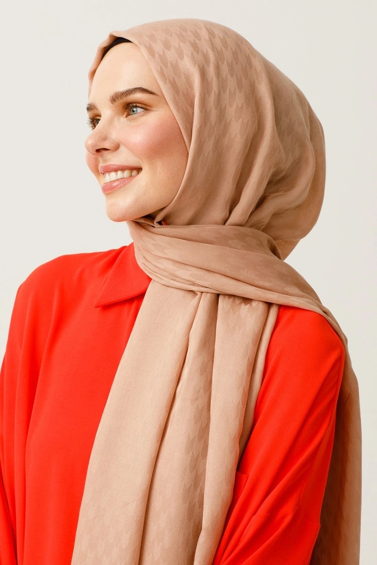 Kırlangıç Desen Pamuk Jakar Şal