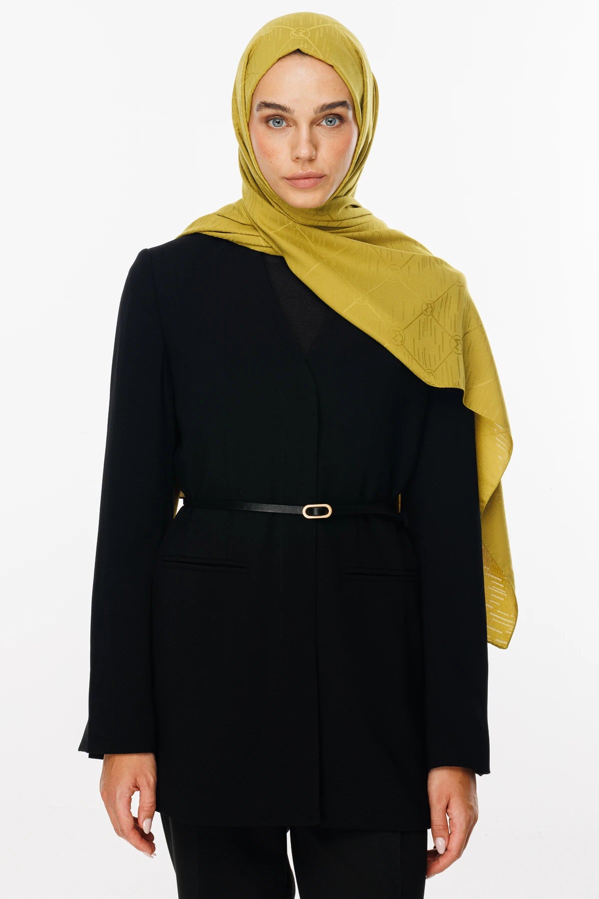 Moon Is Desen Jakar Şal