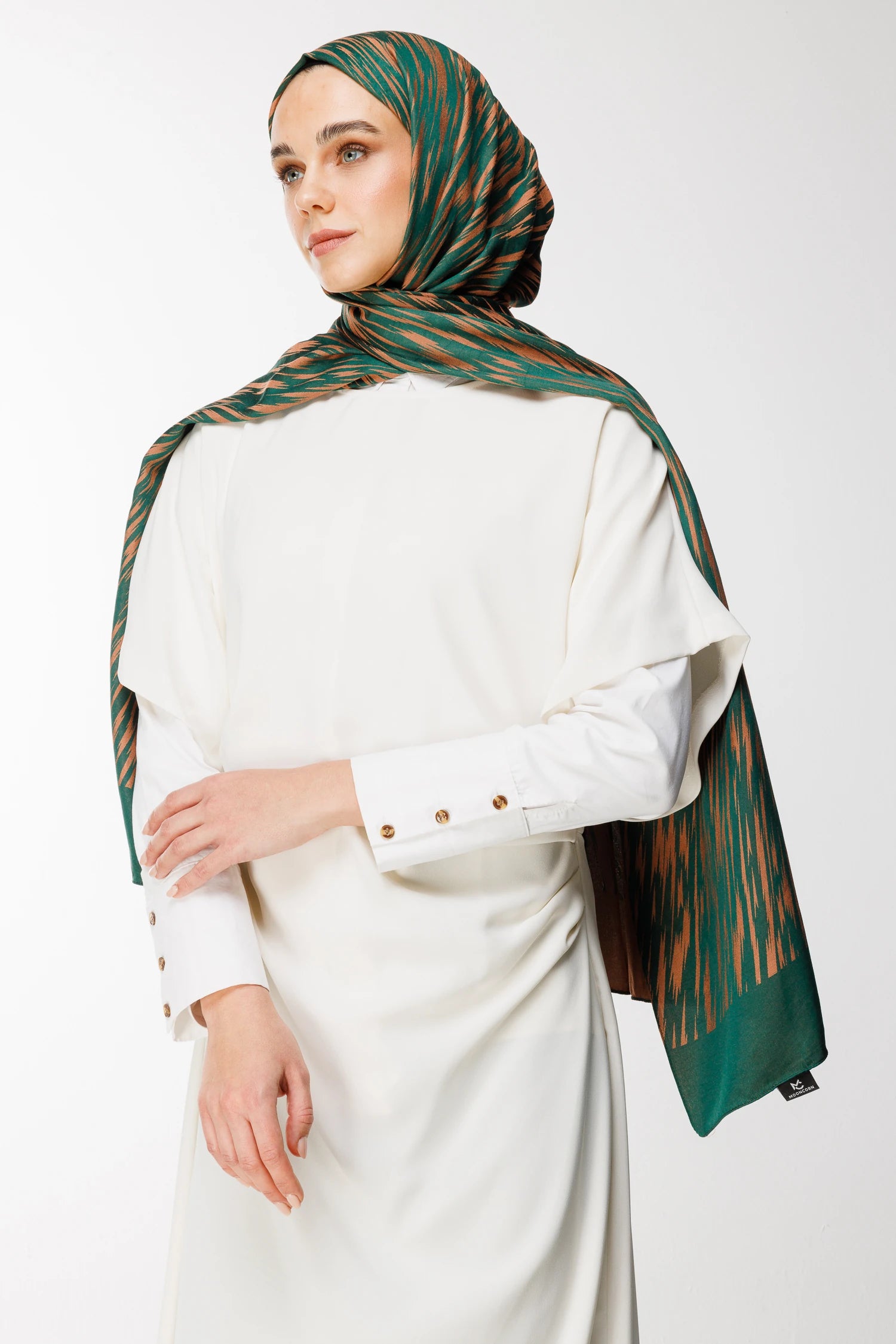 Selis Desen Çift Taraflı Şal