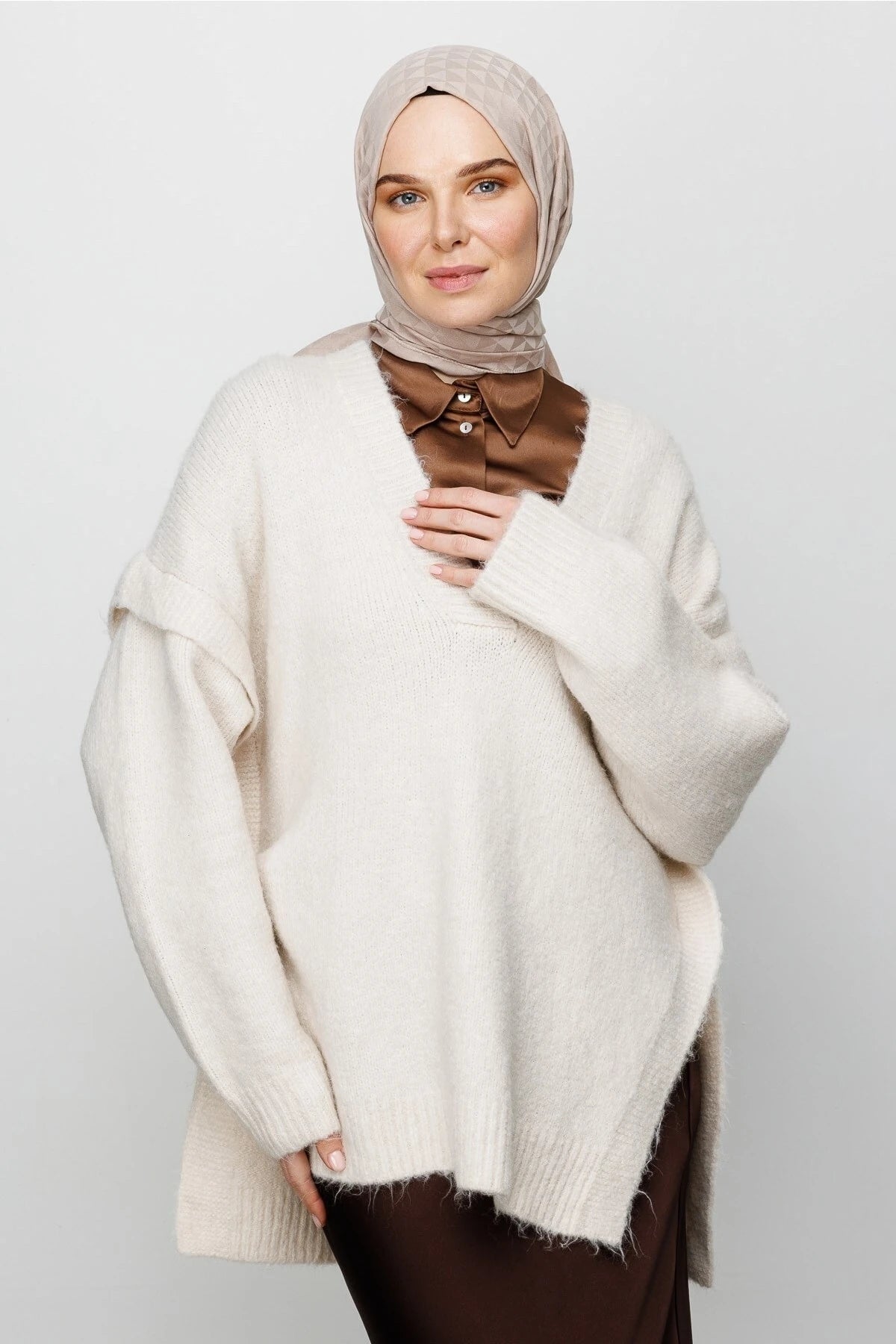 Prizma Desen Pamuk Jakar Şal