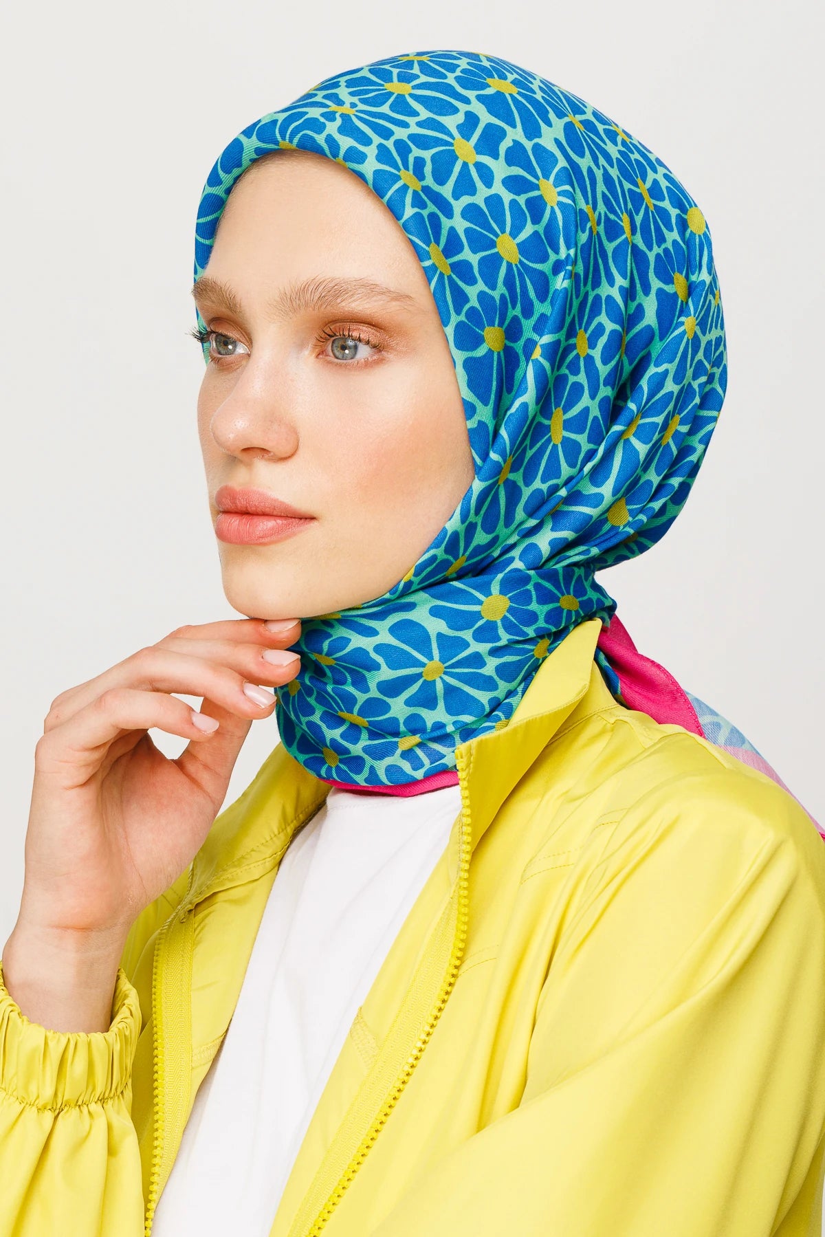 Clover Desen Dijital Soft Eşarp