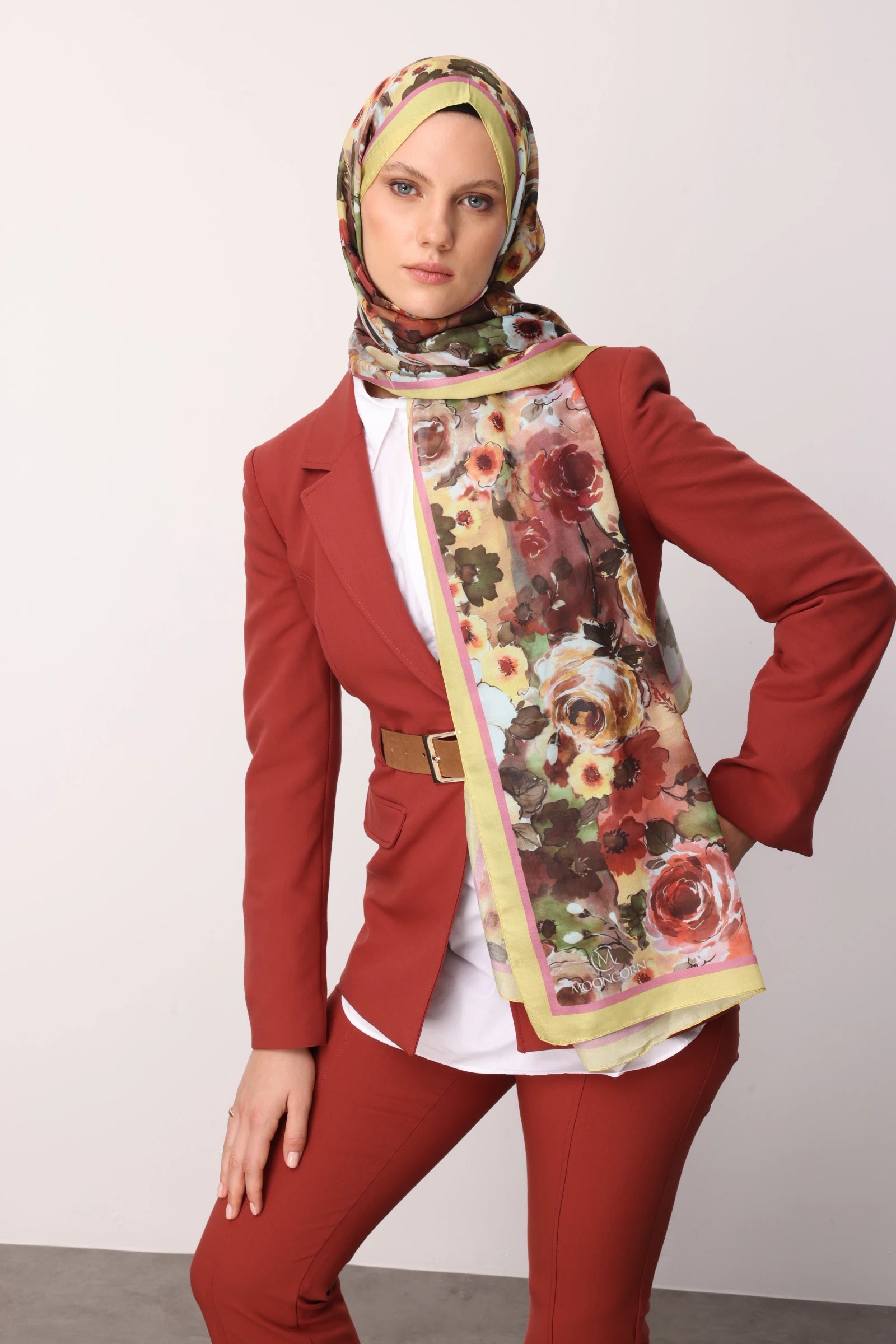 Vensel Desen Pamuk Şal