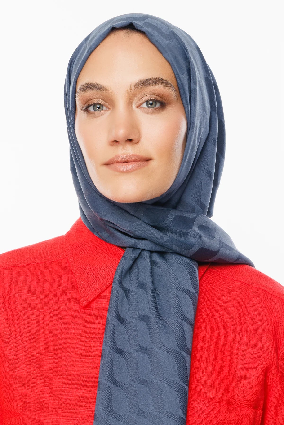 Dalga Desen İpeksi Jakar Şal