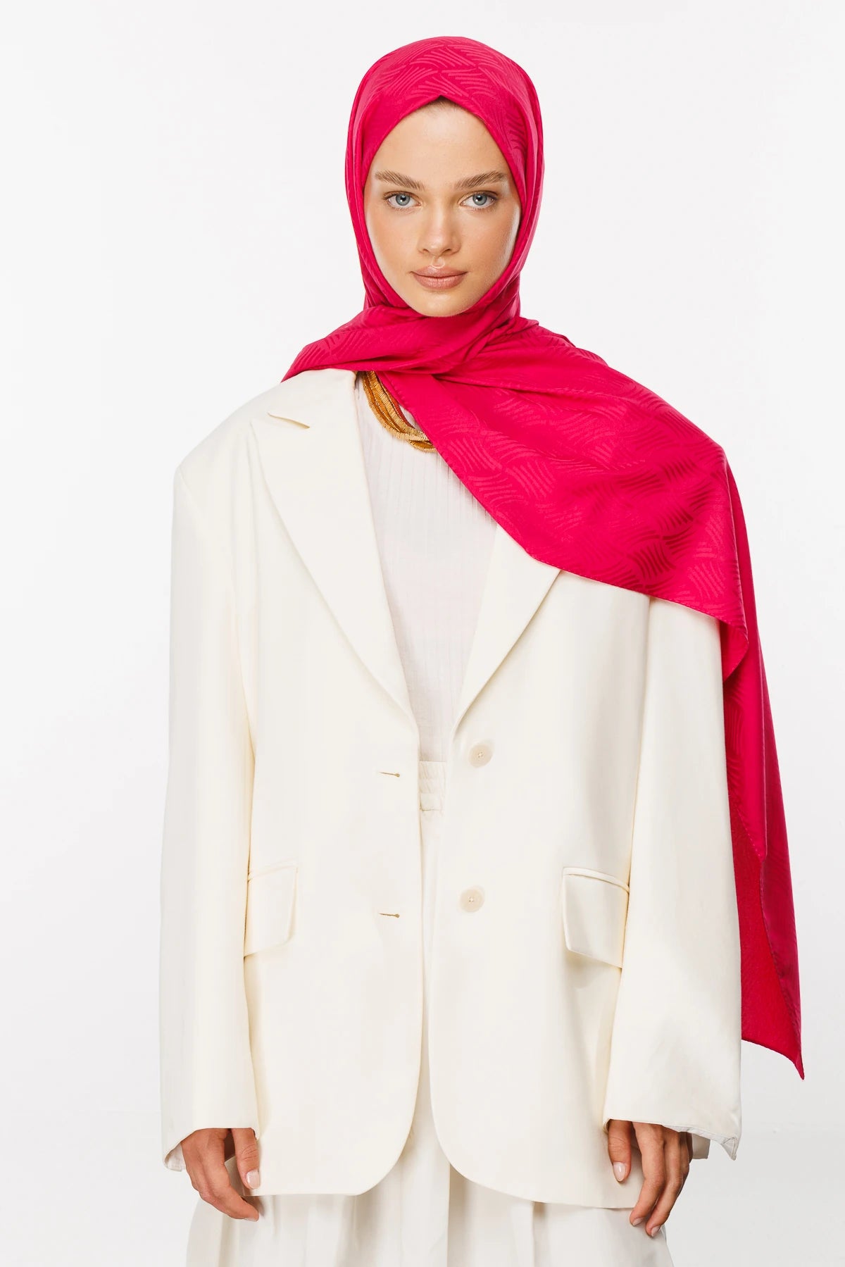 Aura Desen İpeksi Jakar Şal