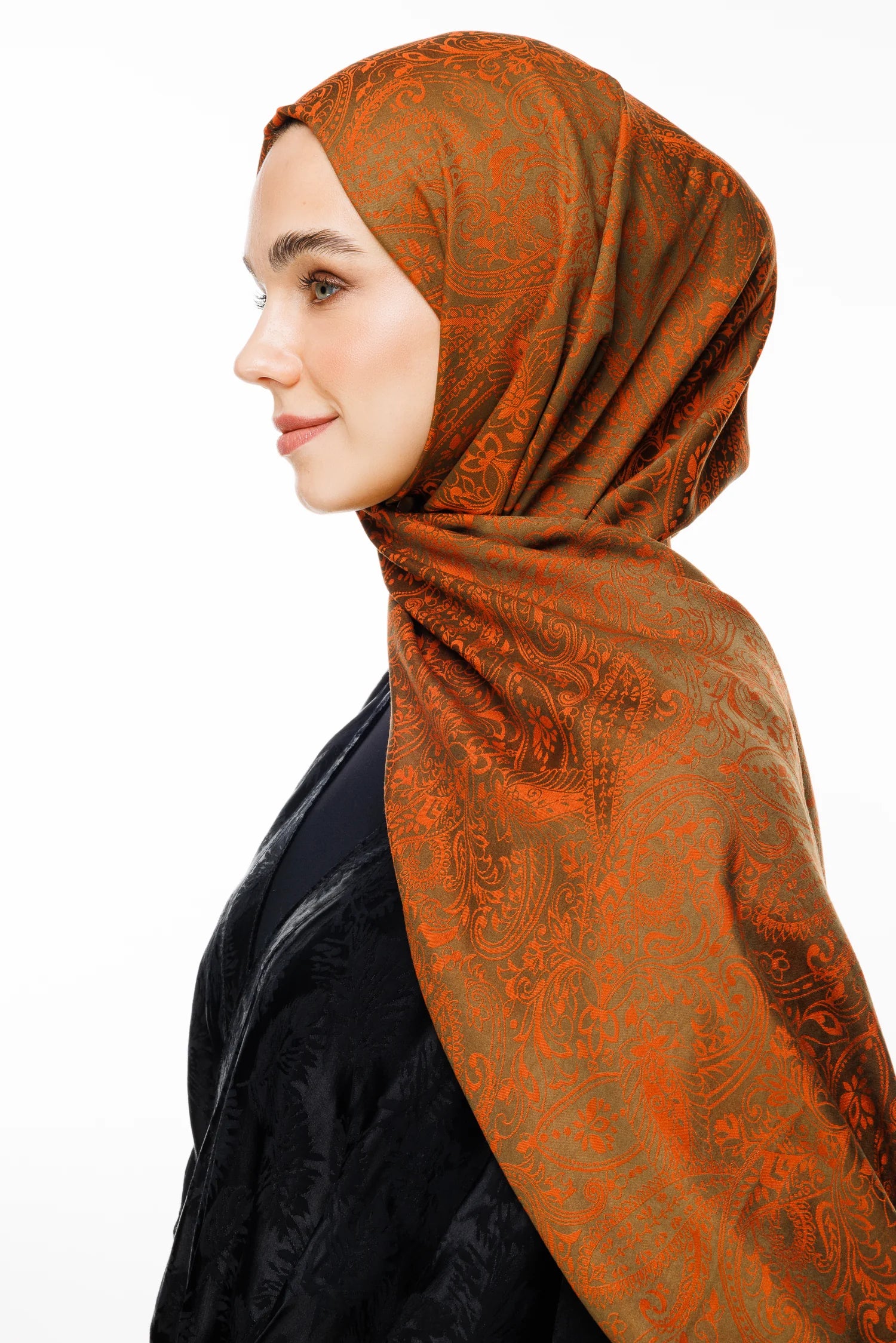 Velora Desen Çift Taraflı Şal