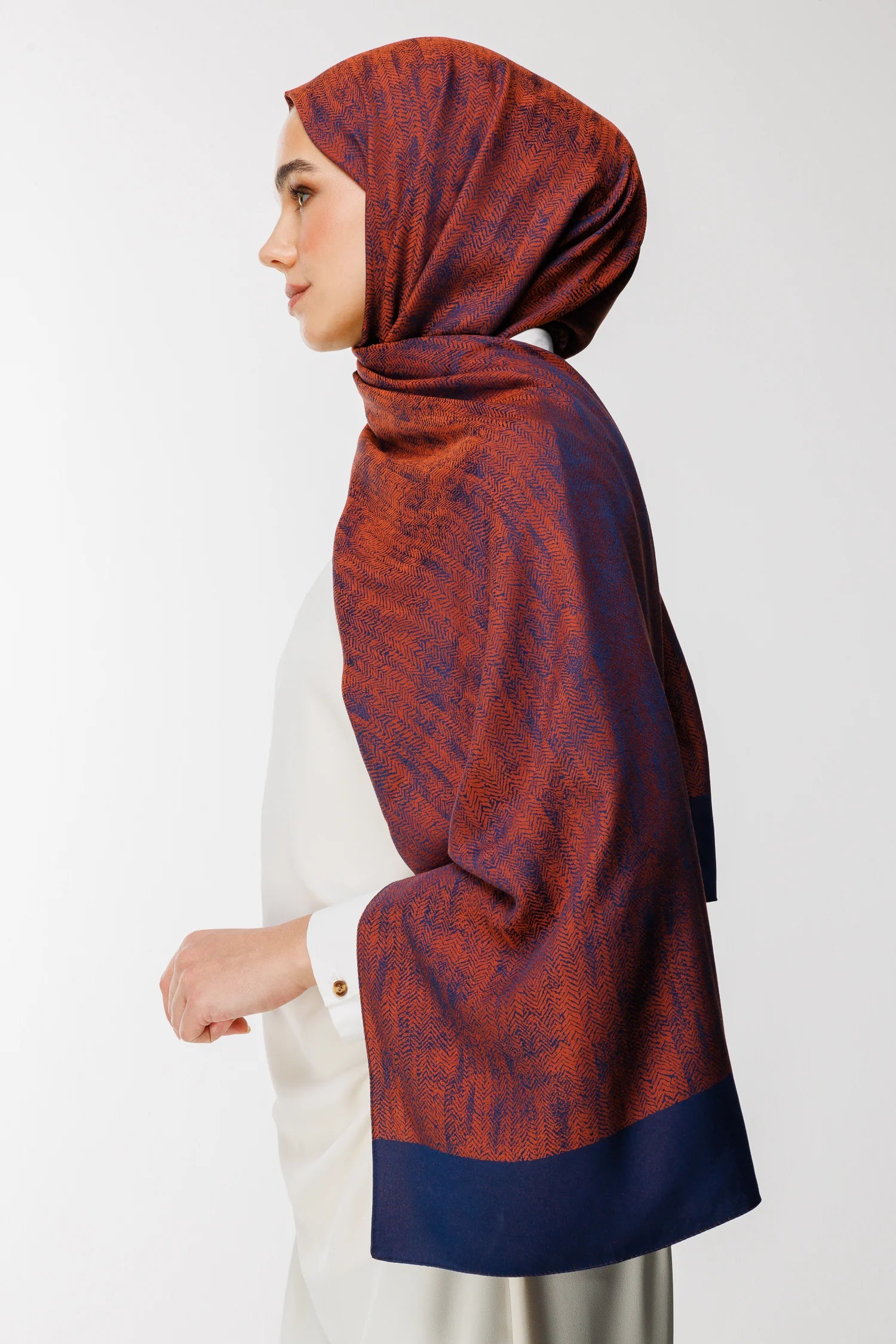 Sahra Desen Çift Taraflı Şal