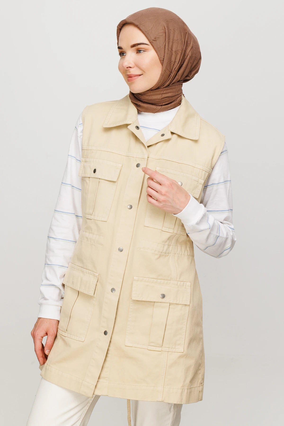 Piliseli Bambu Eşarp