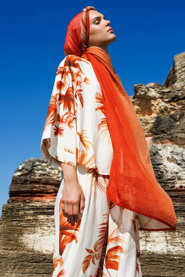 Degrade Müslin Şal