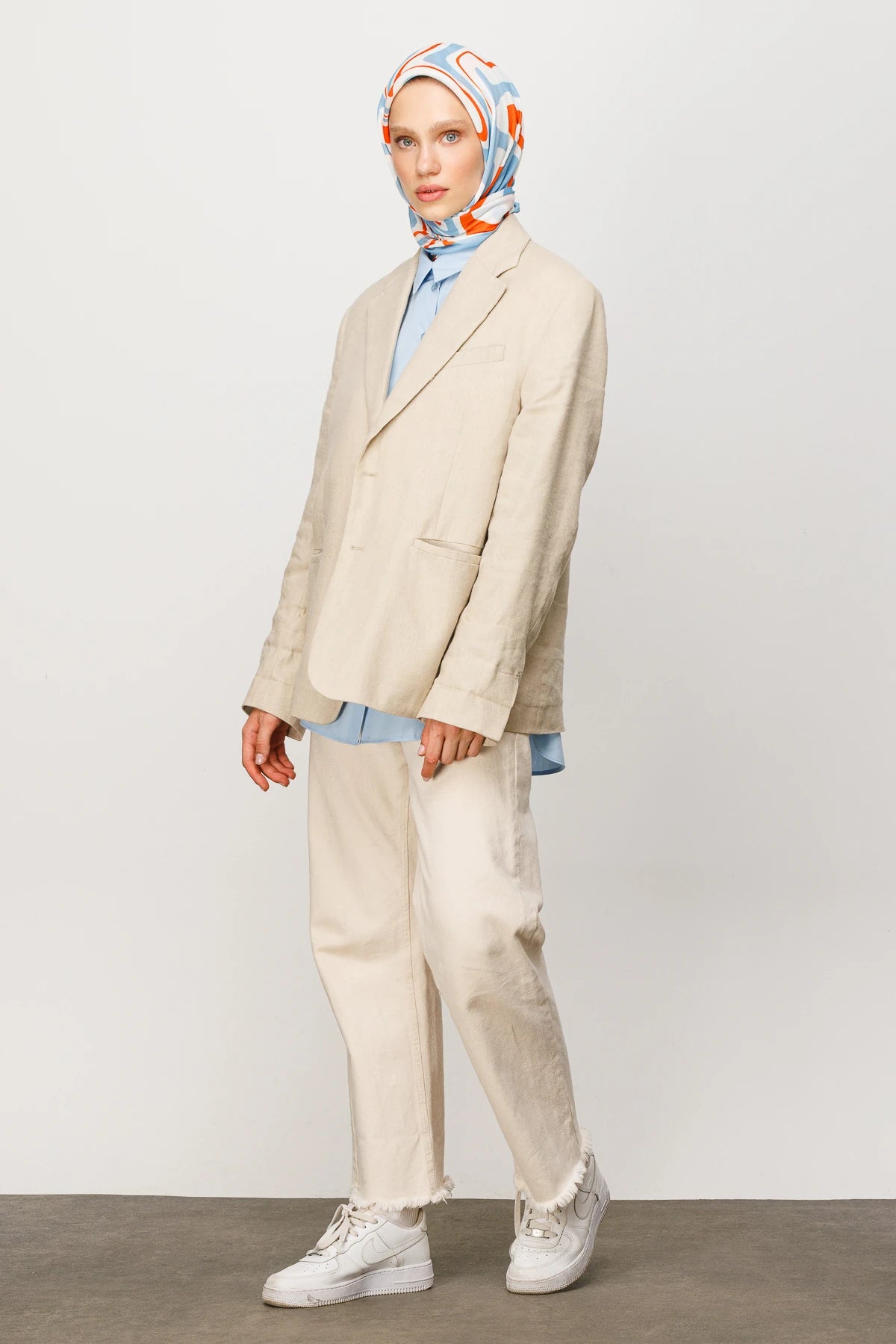 Mira Desen Dijital Soft Eşarp