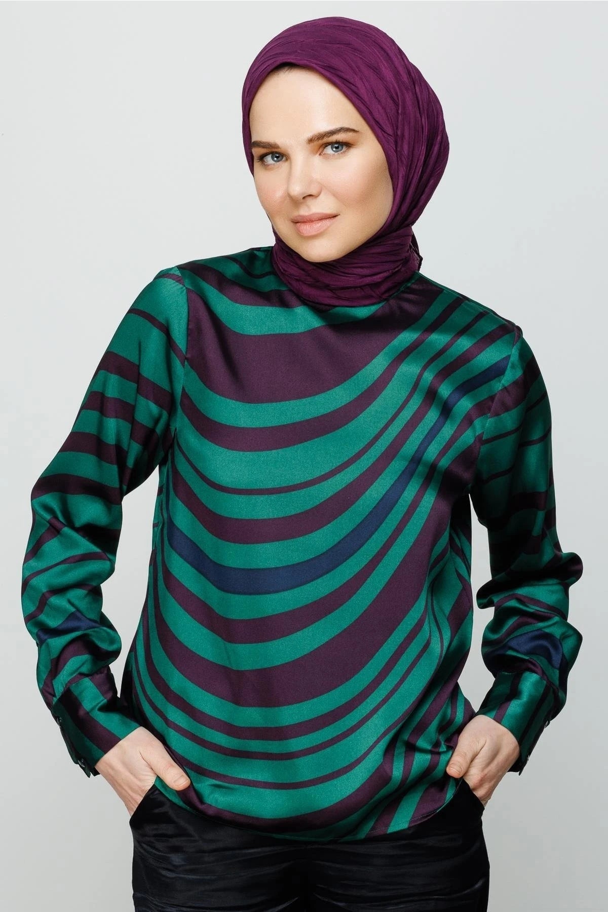 Piliseli Bambu Eşarp