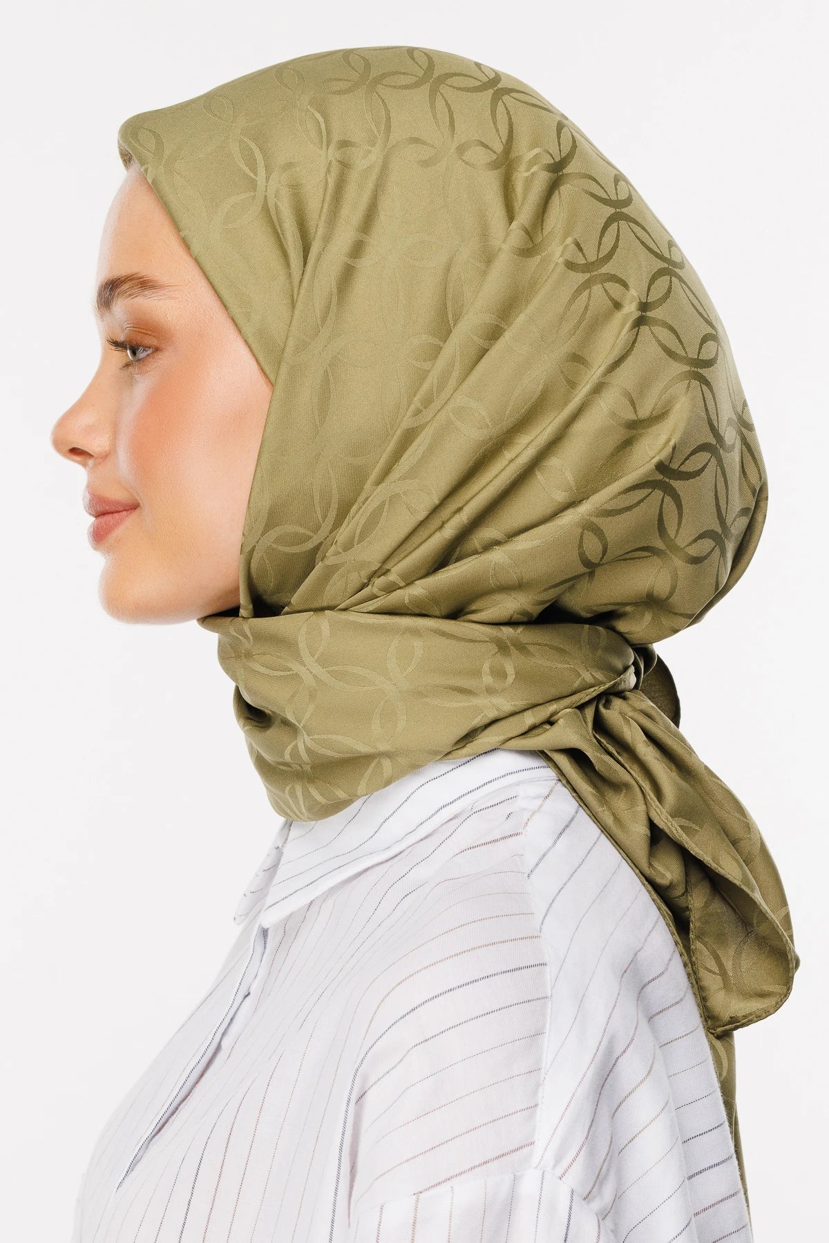 London Desen İpeksi Jakar Eşarp