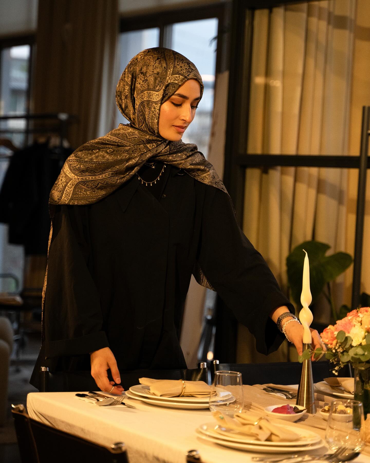 Soler Desen Shine Line Şal