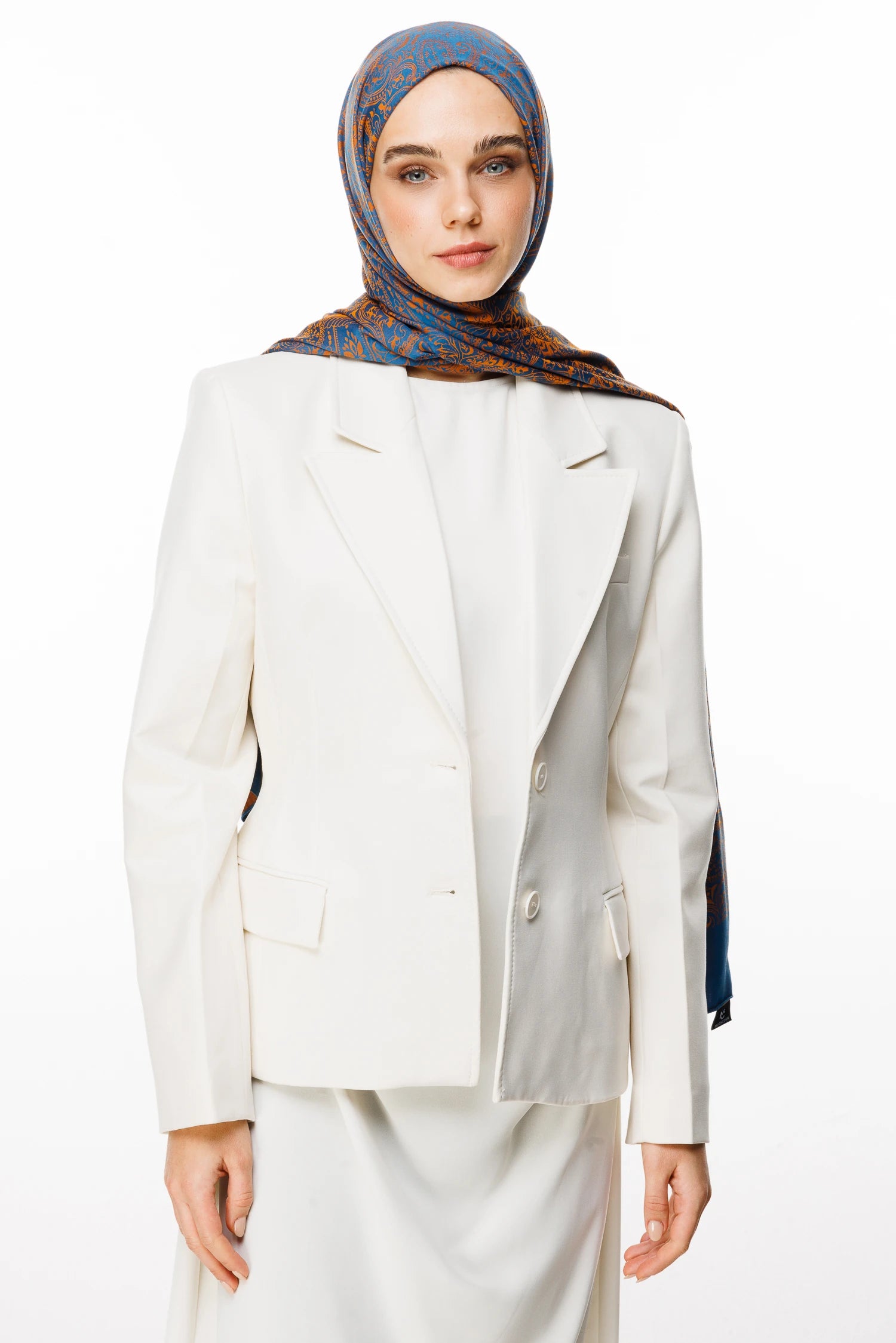 Velora Desen Çift Taraflı Şal