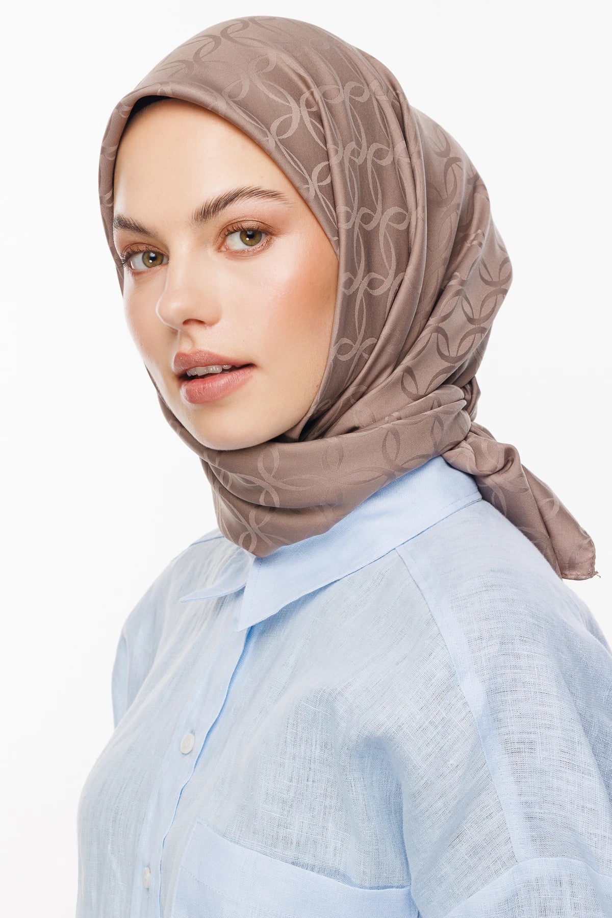 London Desen İpeksi Jakar Eşarp