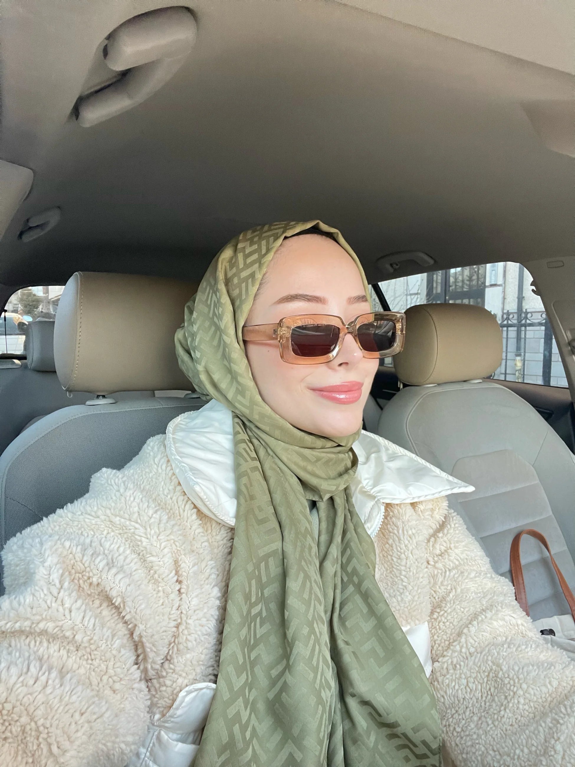 Z Desen İpeksi Jakar Şal