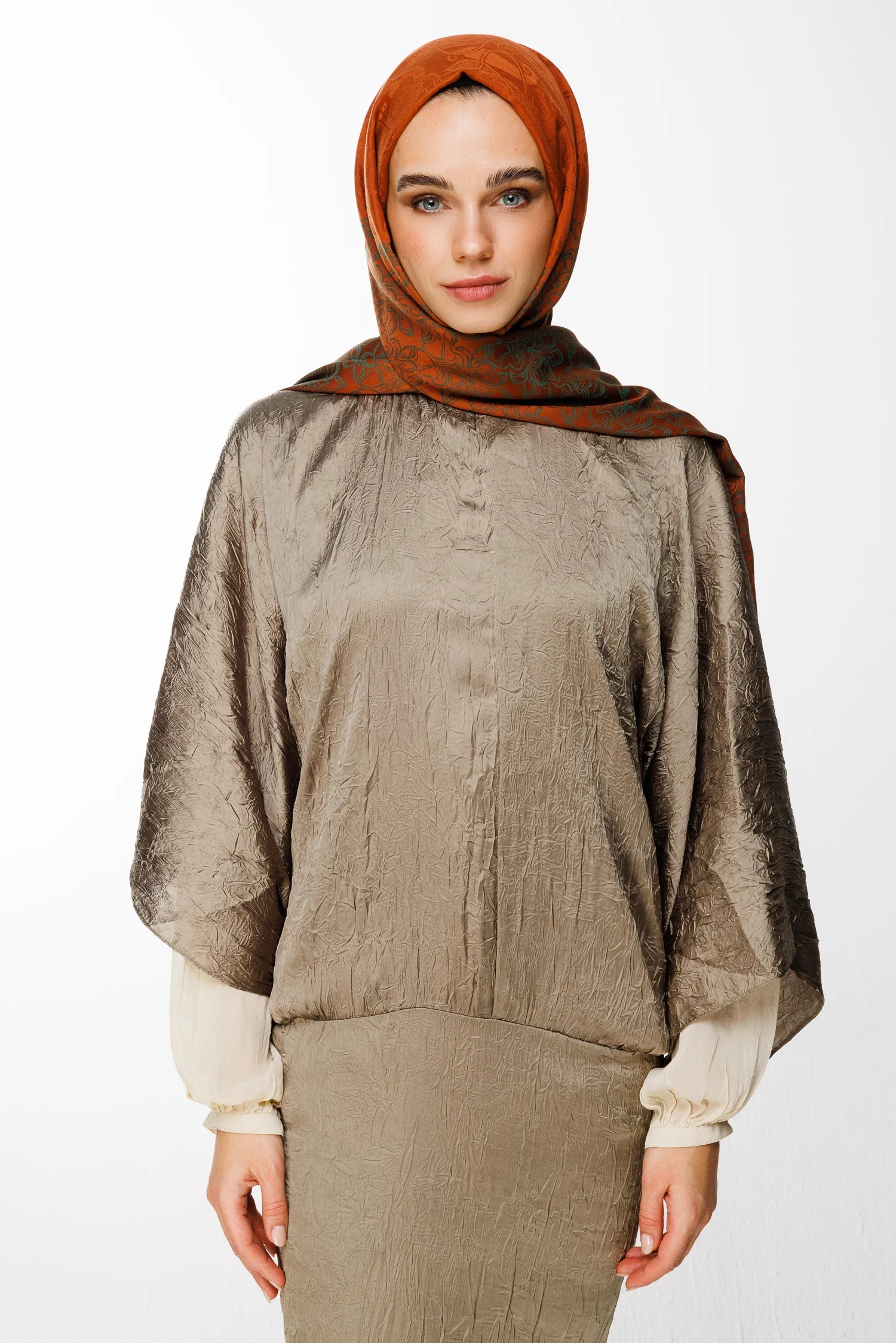 Nora Desen Çift Taraflı Şal