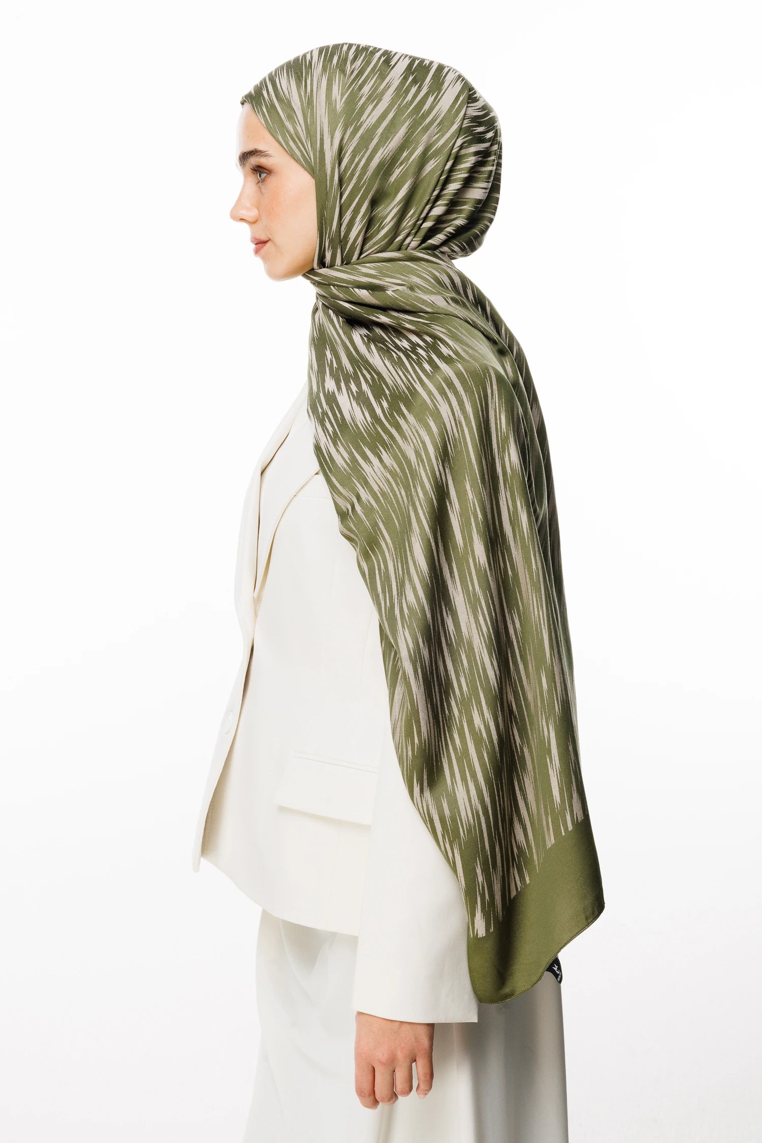 Selis Desen Çift Taraflı Şal