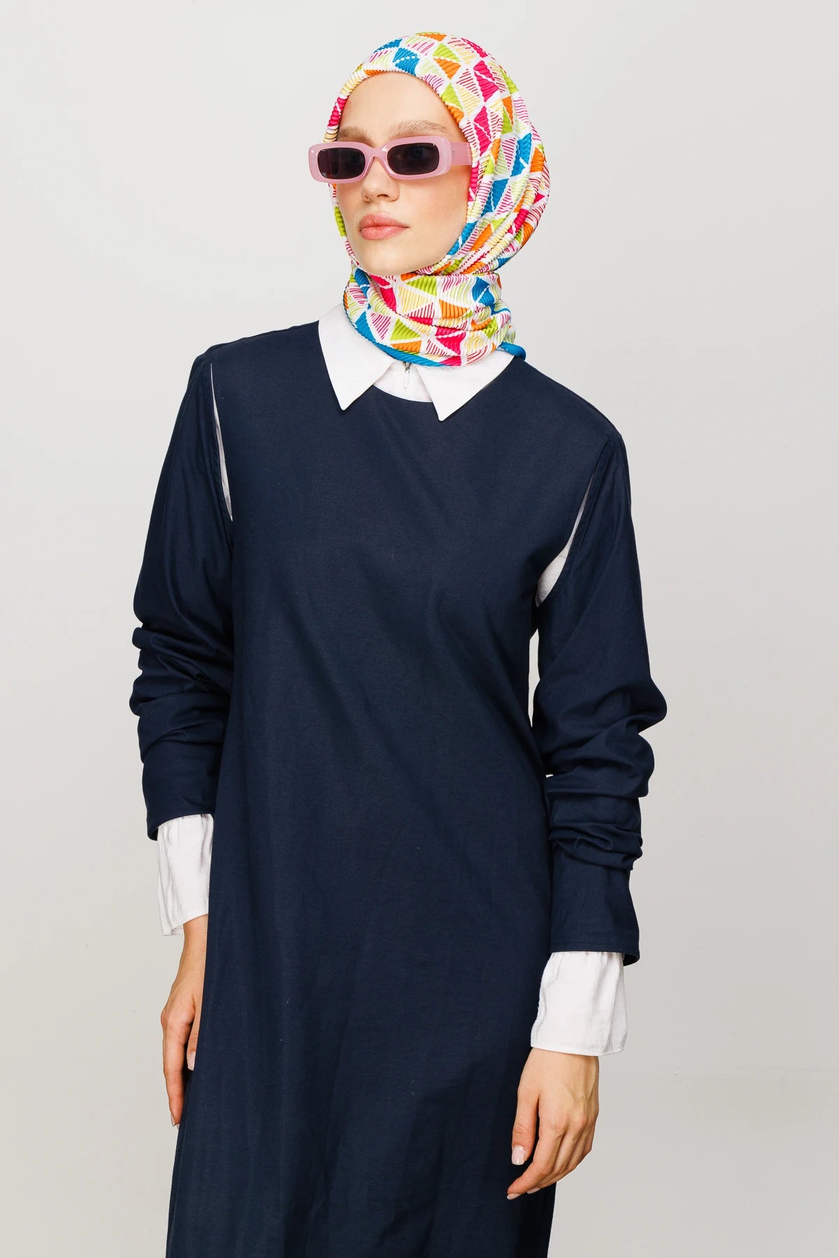 Prizma Desen Pilise Eşarp