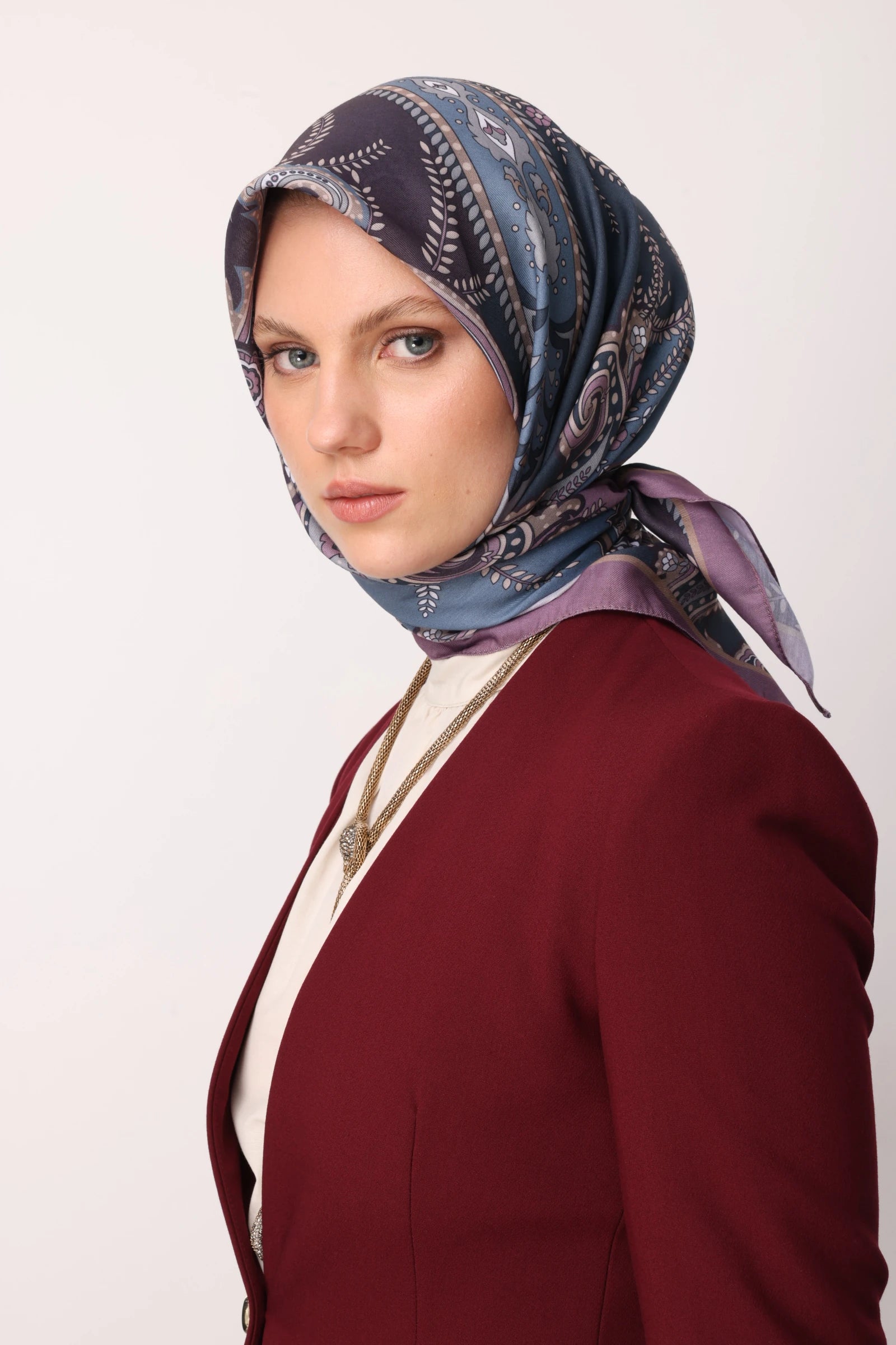 Virel Desen Pamuk Eşarp