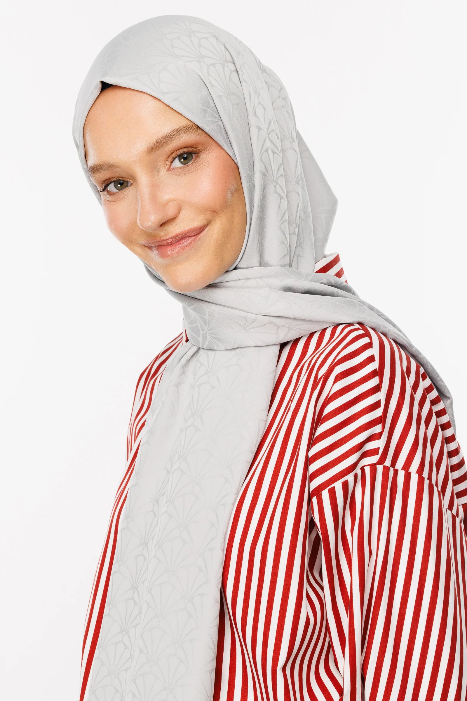 Lotus Desen İpeksi Jakar Şal