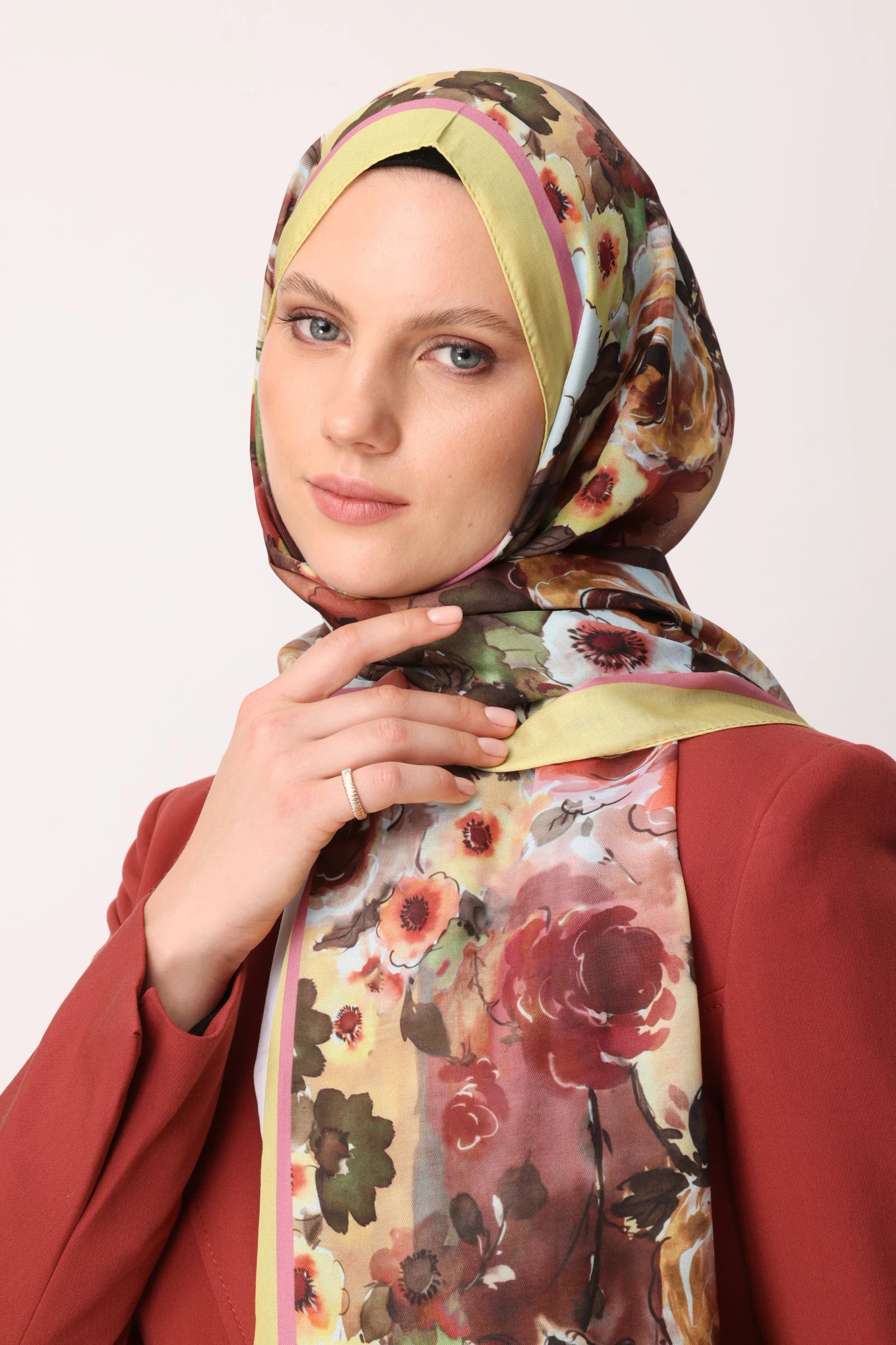 Vensel Desen Pamuk Şal