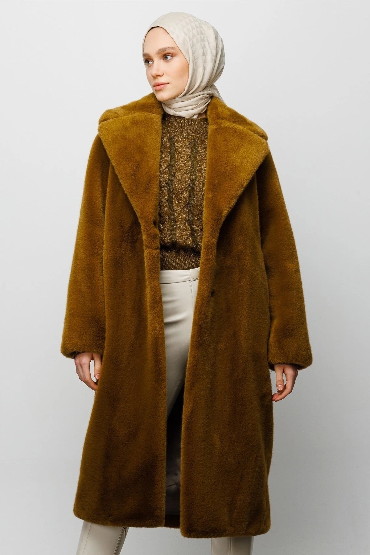 Prizma Desen Pamuk Jakar Şal