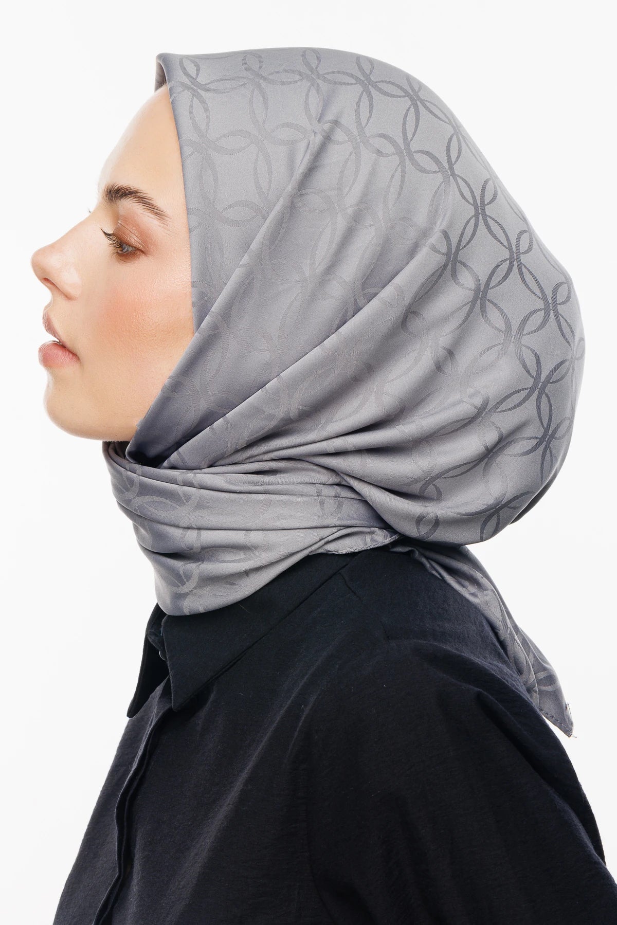 London Desen İpeksi Jakar Eşarp