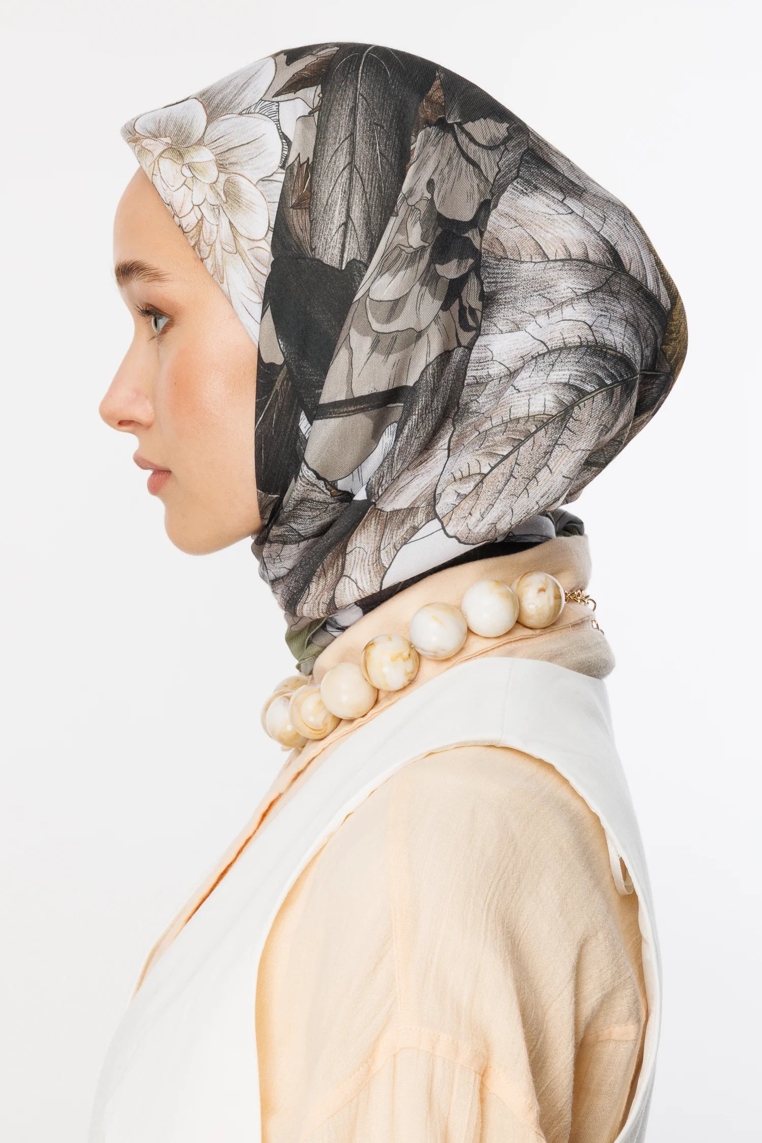 Floren Desen Pamuk Eşarp