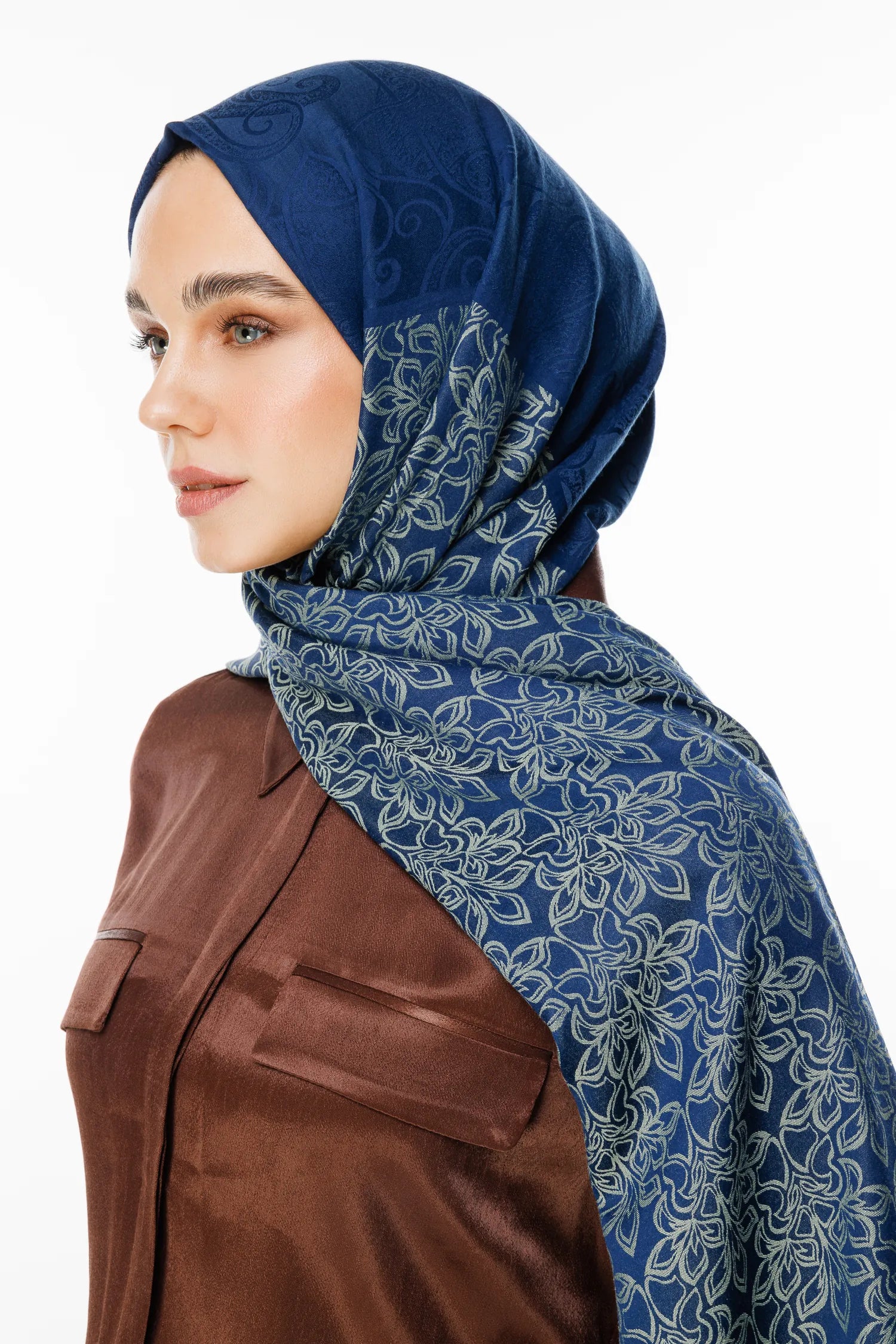 Nora Desen Çift Taraflı Şal