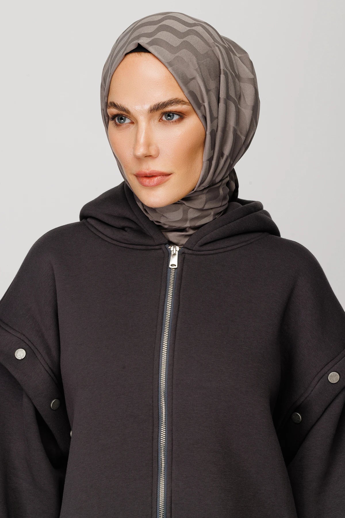 Dalga Desen İpeksi Jakar Şal