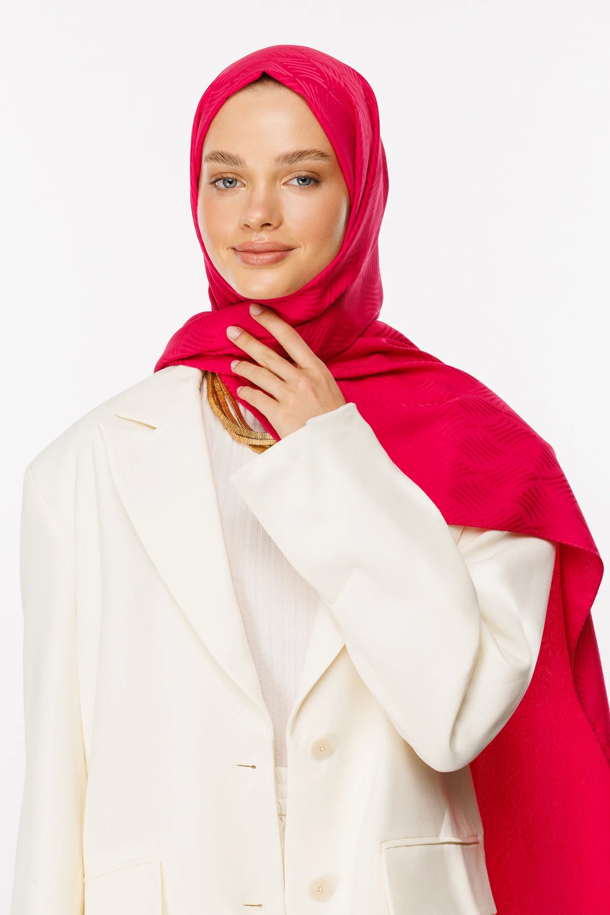 Aura Desen İpeksi Jakar Şal